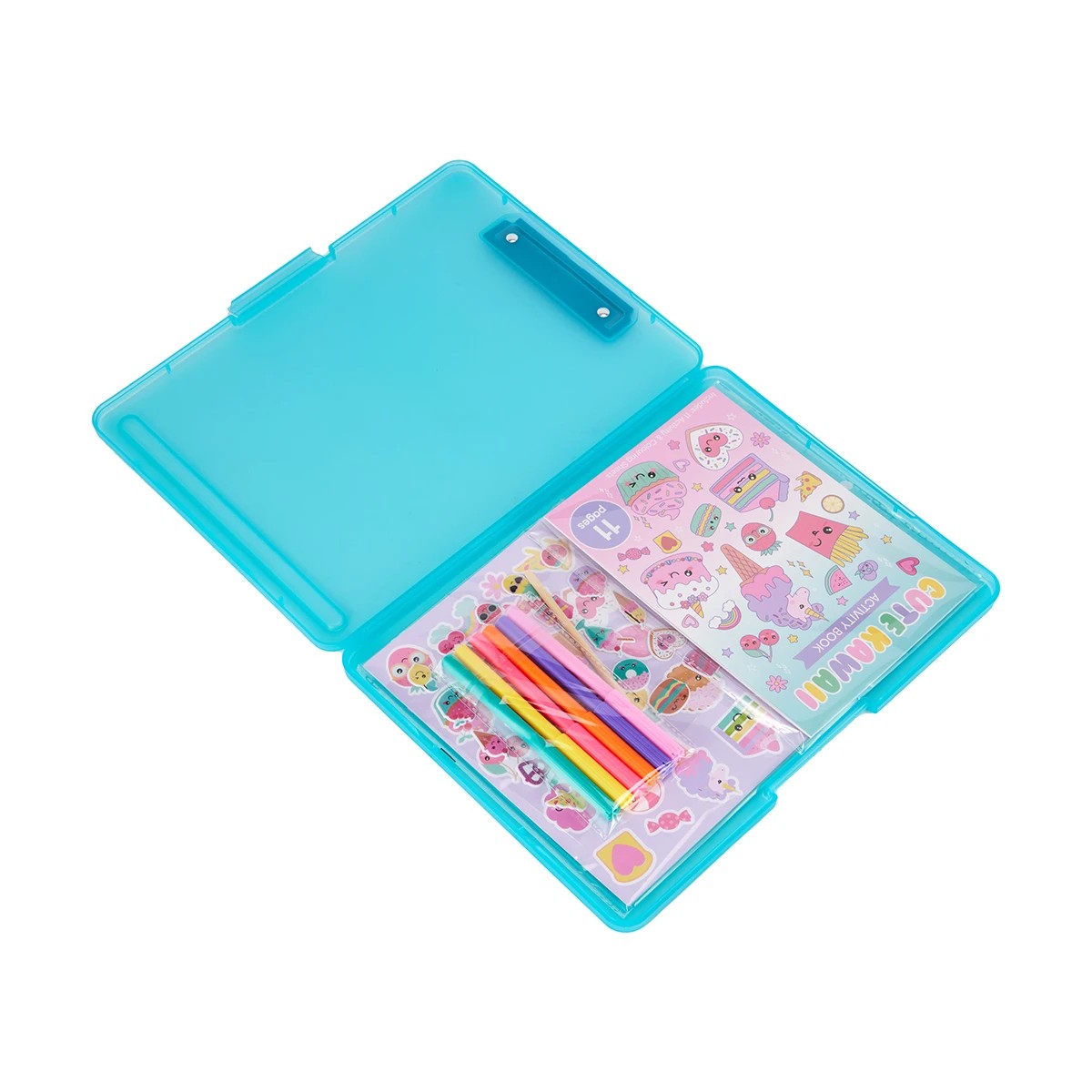 2 Travel Activity Kit - Cute Kawaii Food, 2 of 9