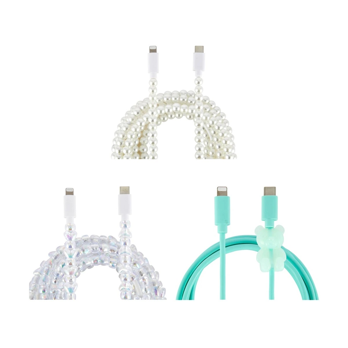 1 2m Novelty Lightning Cable - Assorted, 1 of 4