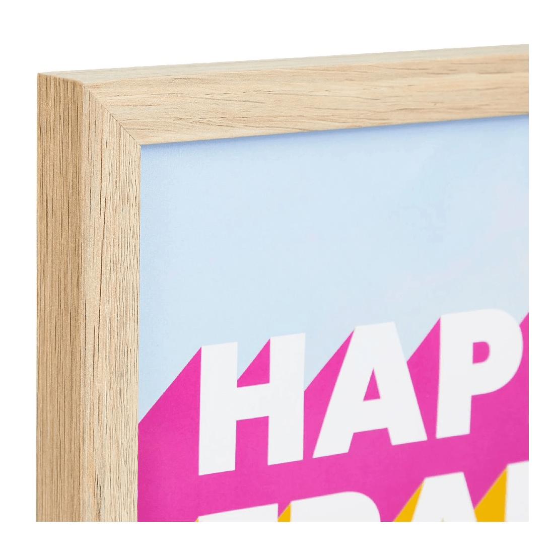 3 A2 Poster Frame Oak, 3 of 4