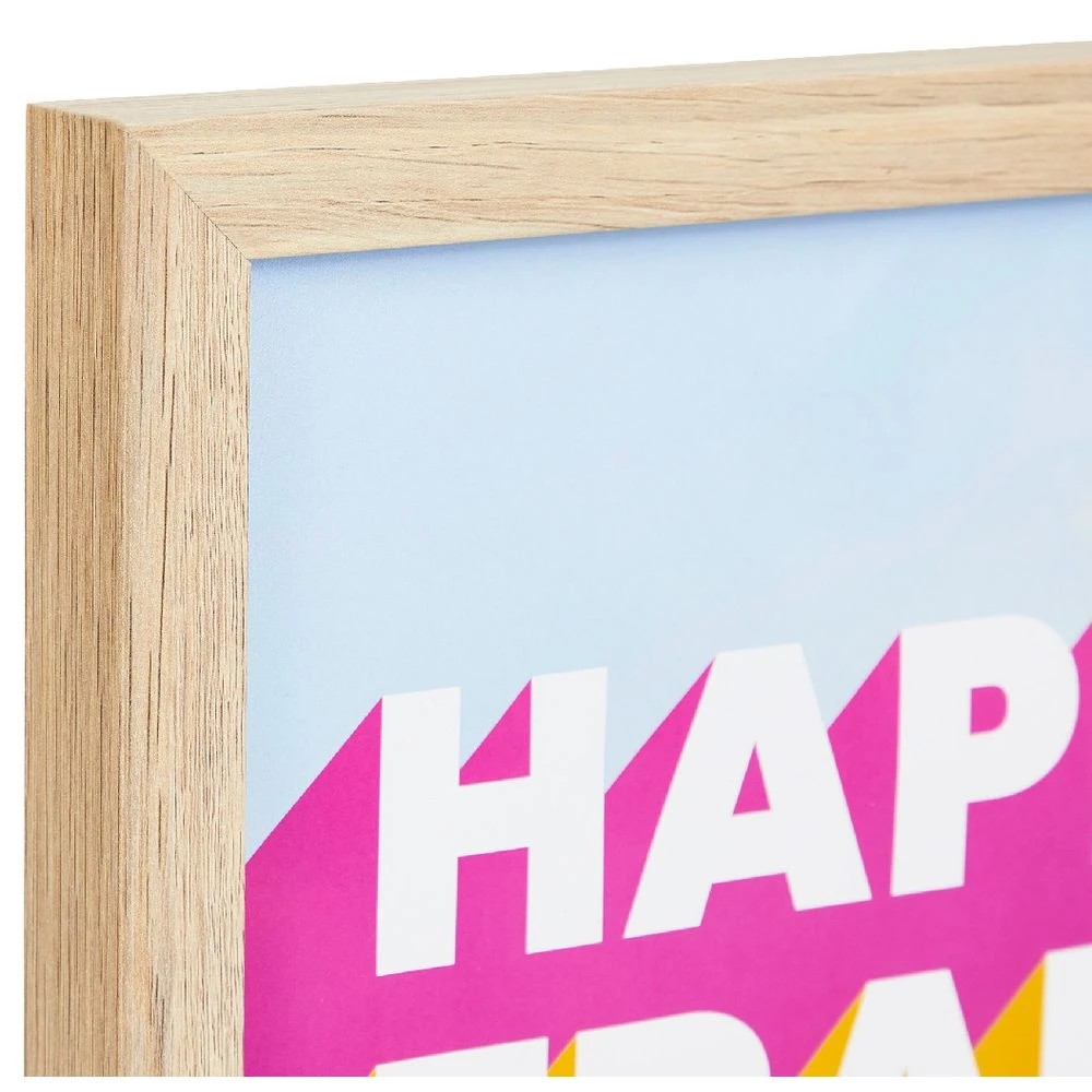 3 A2 Poster Frame Oak, 3 of 4