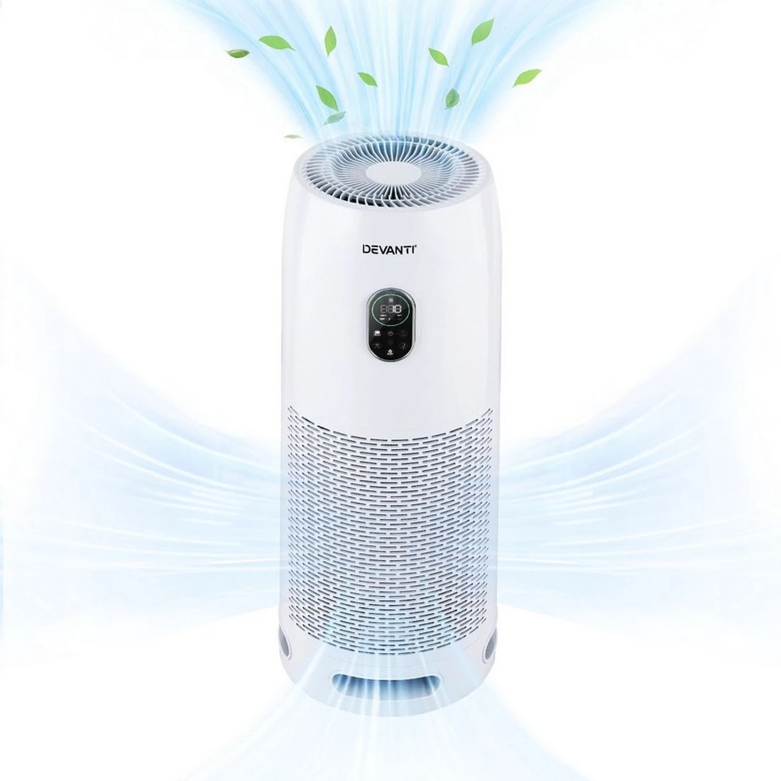 4 Devanti Air Purifier 4 Stage HEPA w/Replacement Filter - White, 4 of 10