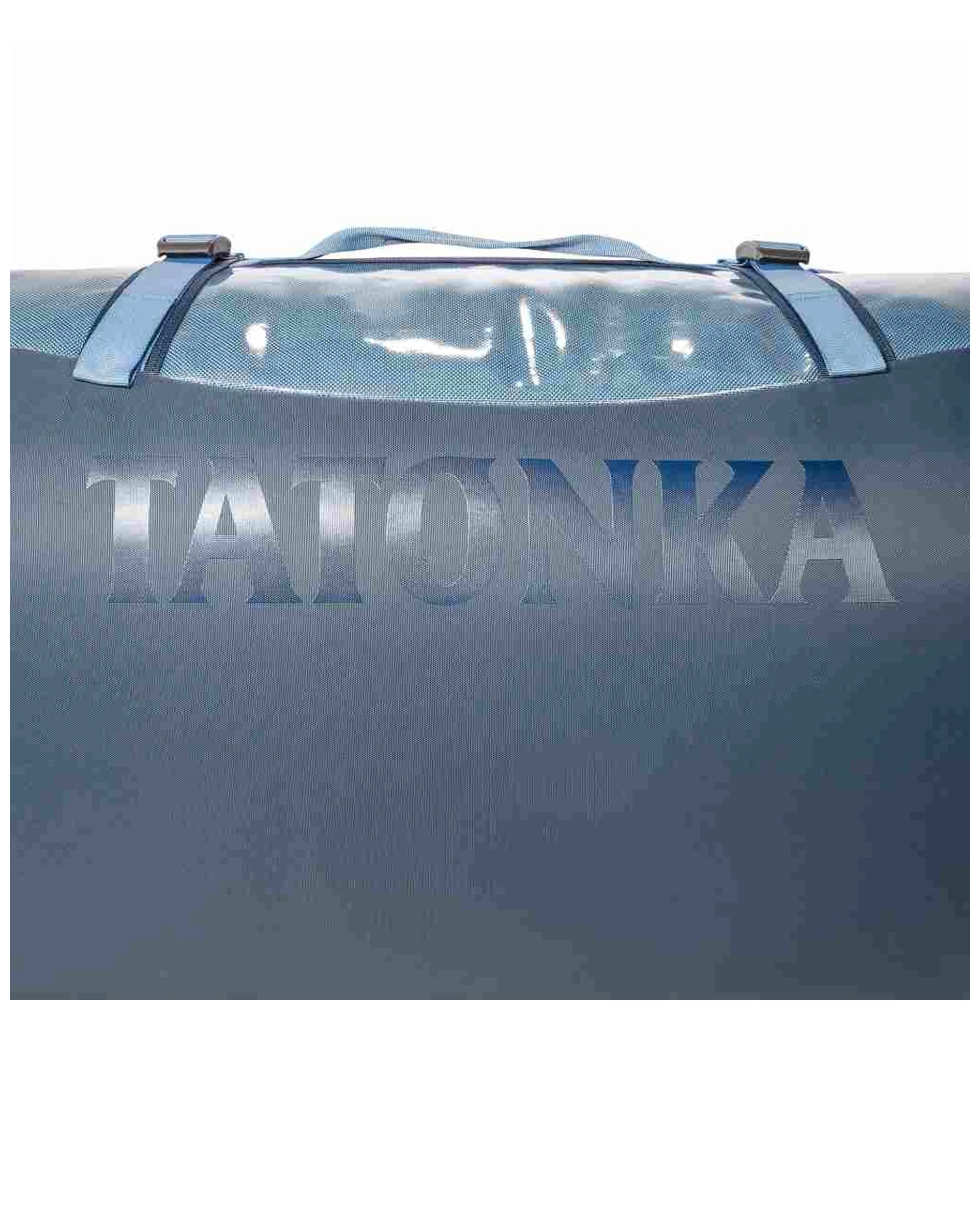 8 Tatonka Barrel Duffel Outdoor Travel Bag 110L Ballistic Nylon Padded Base - Blue, 8 of 10
