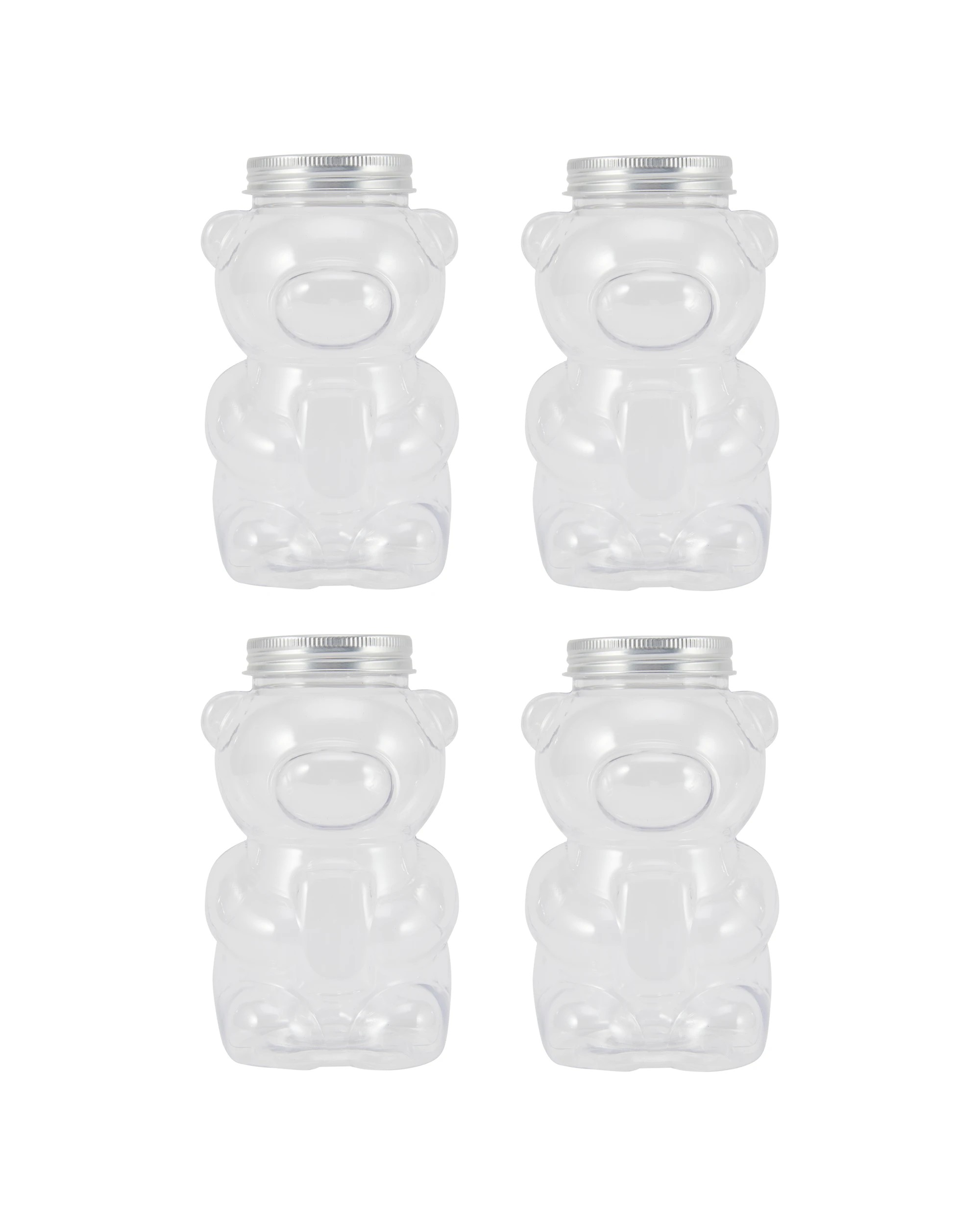 1 4 Piece Gummy Bear Candy Jars, 1 of 4