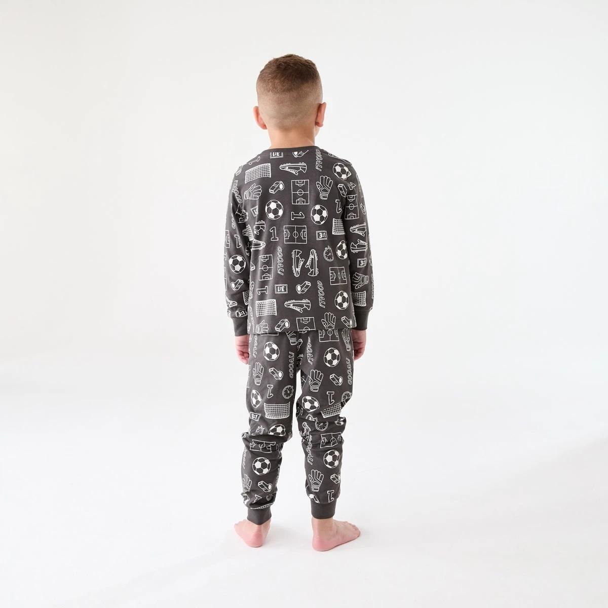6 Jersey Pyjama Set Gry Soccer, 6 of 8