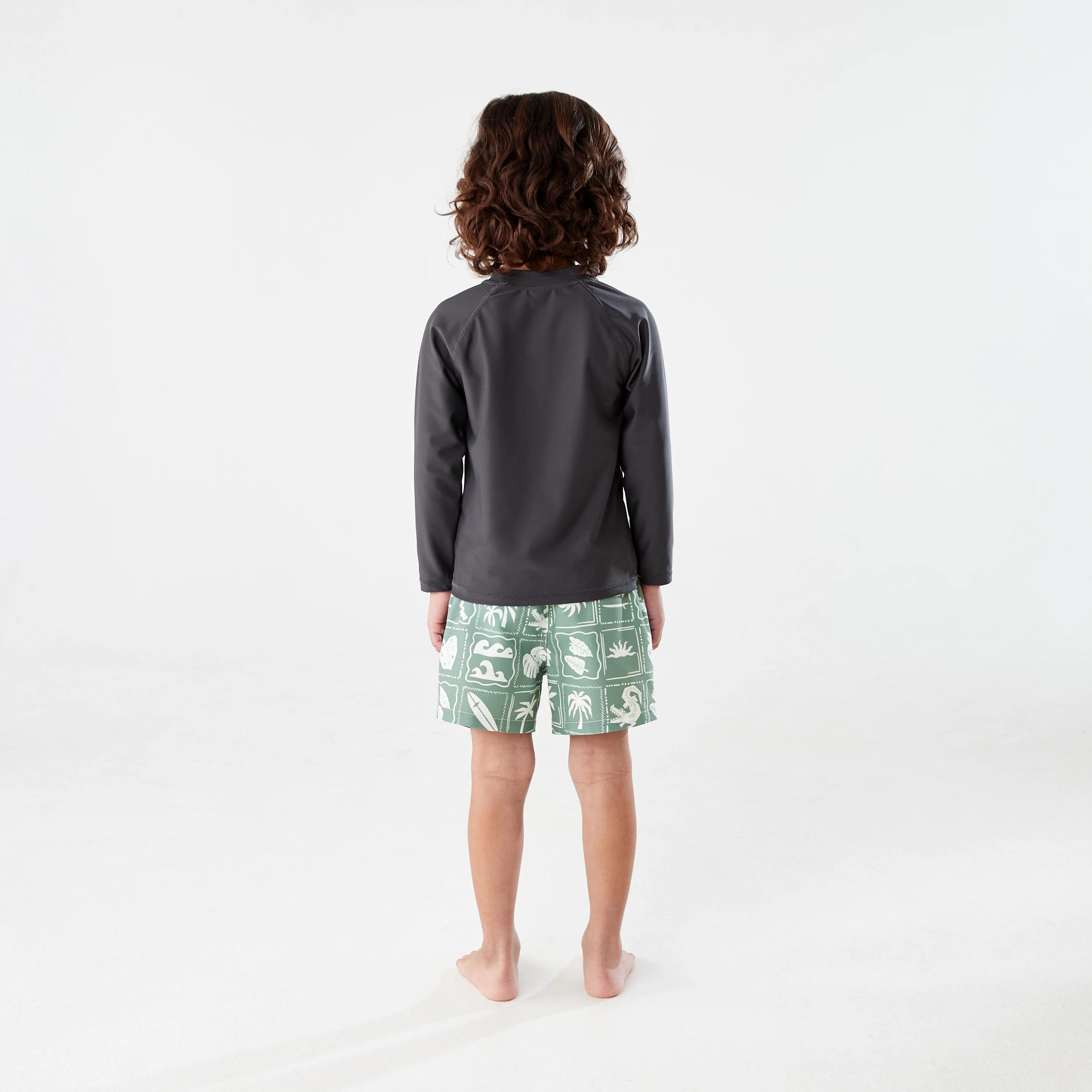 5 Printed Boardshorts SURF ICON TILE GREEN, 5 of 5