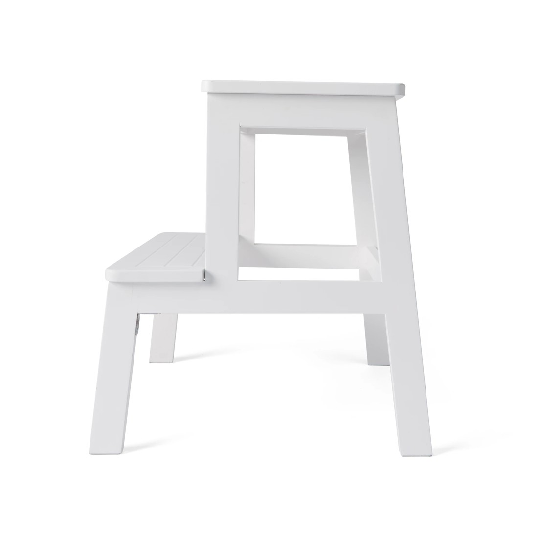4 Panelled Step Stool - White, 4 of 7