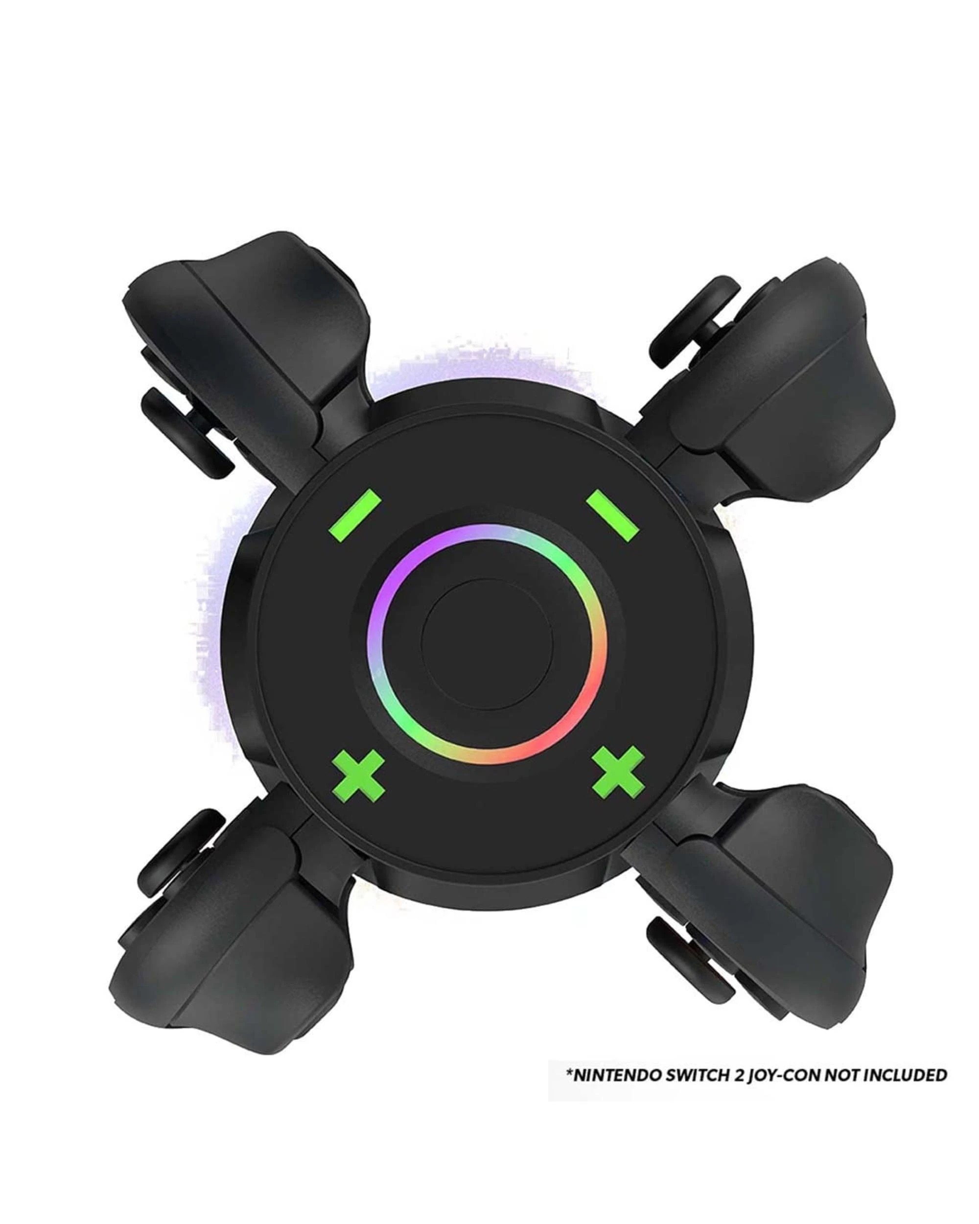 7 Hyperkin Power Beacon Joy-Con Charging Tower for Nintendo Switch 2 - Black, 7 of 7