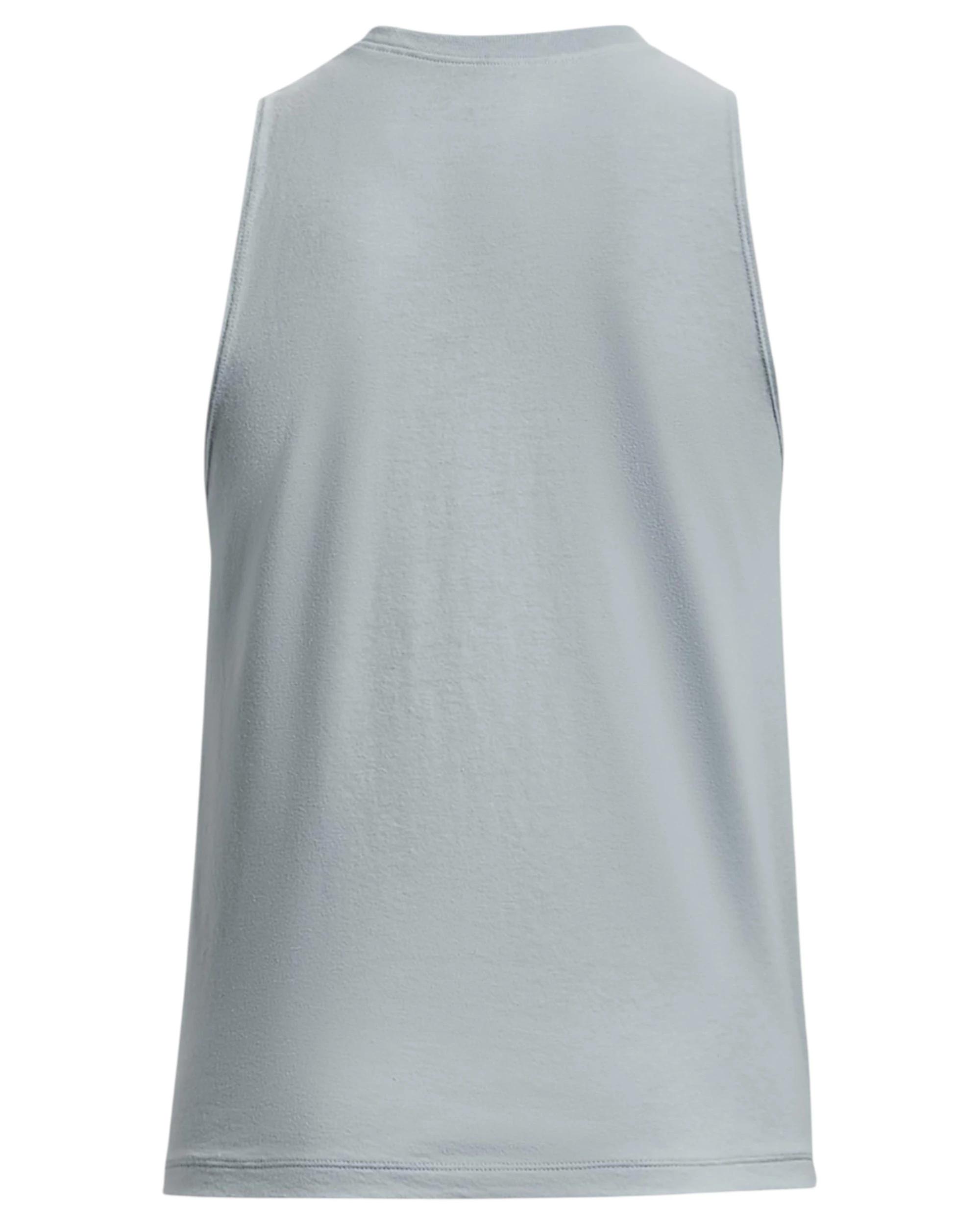 3 Under Armour Womens Live Sportstyle Singlet Blue Tank Top Blue, 3 of 4