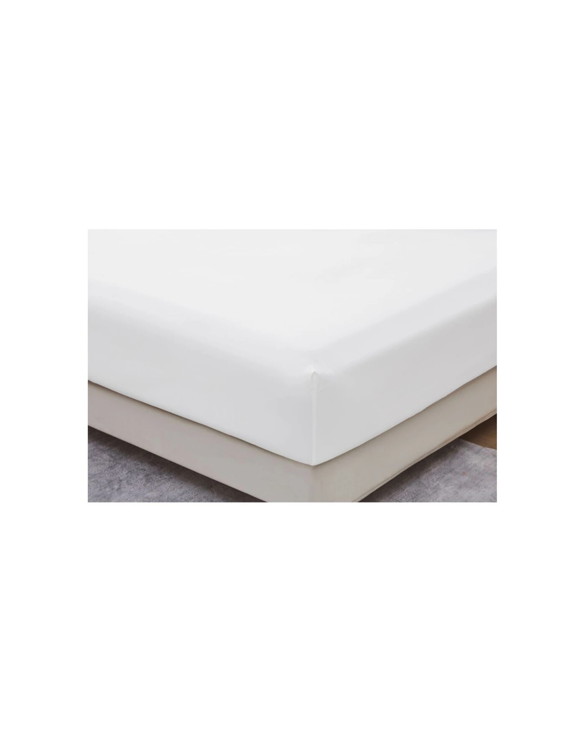 3 Grosvenor House Egyptian Cotton Sheet Set With Pillowcase 500TC - King Bed - White, 3 of 8