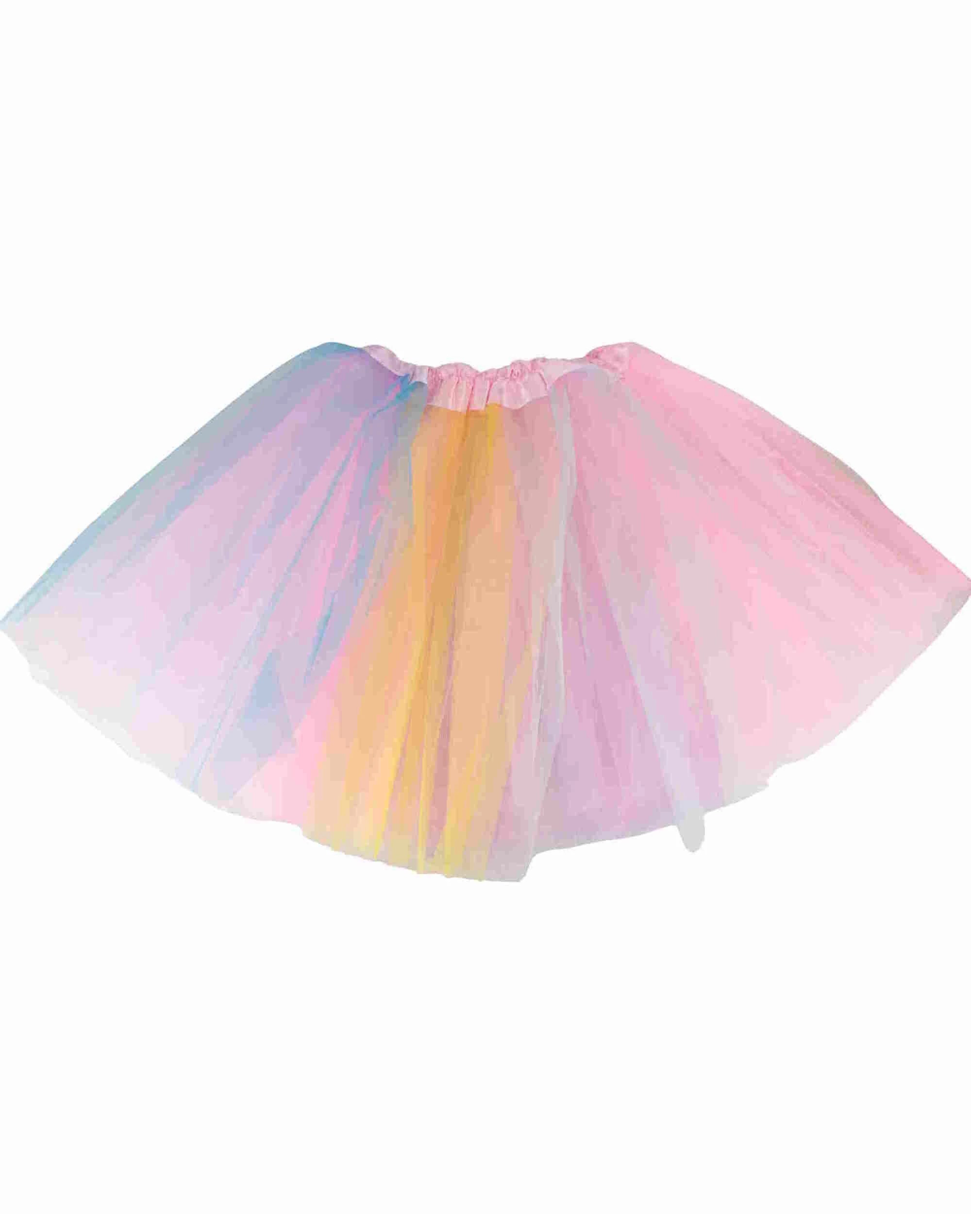 2 Partyrama Adult Pastel Rainbow Tutu Medium - Adults - Size M - Pastel, 2 of 3