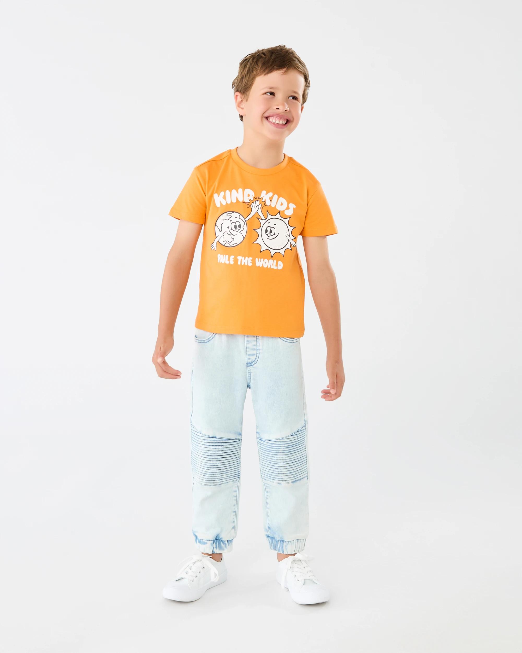 6 Chest Print T-shirt Org Slogan, 6 of 7