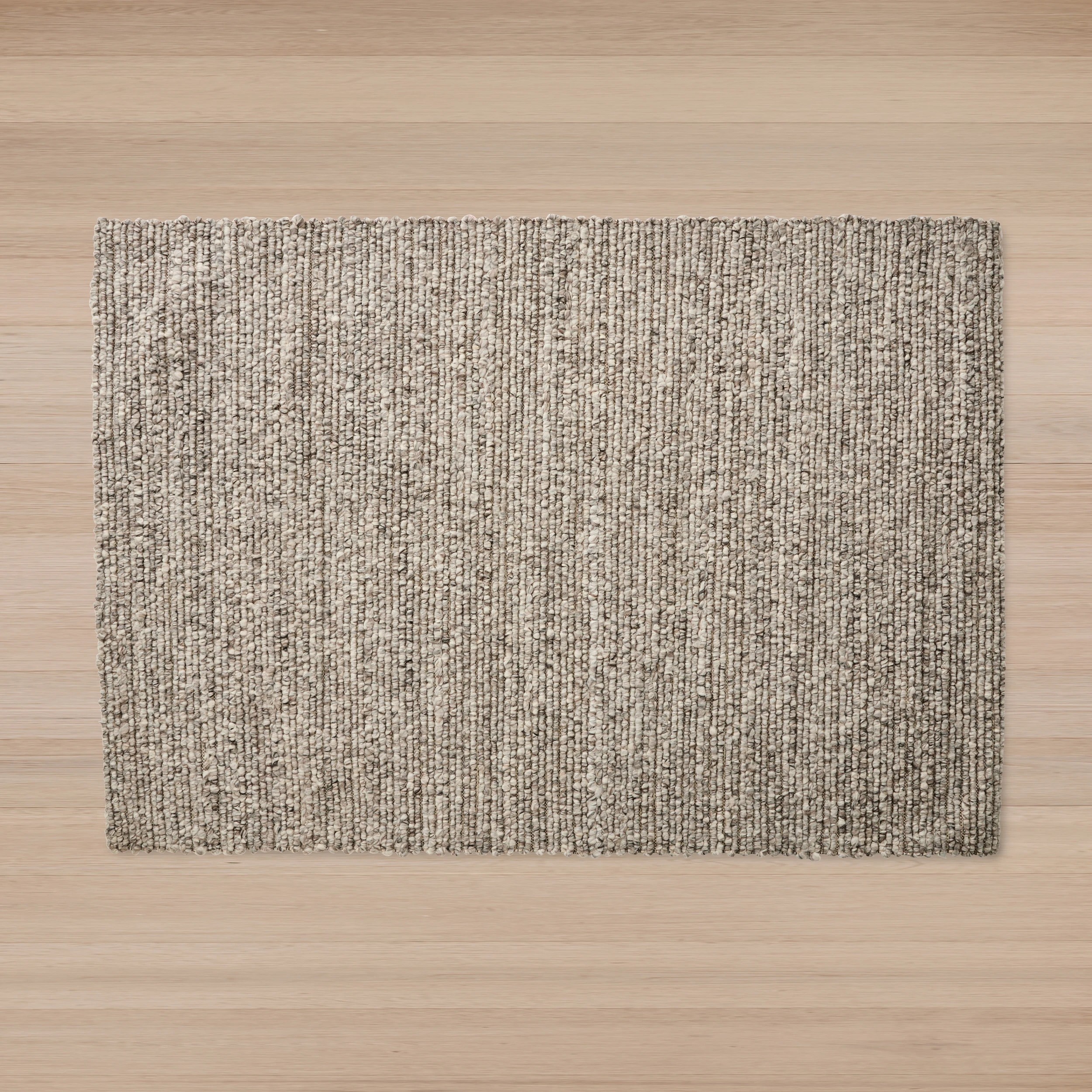 5 Grayson Wool Rich Rug - Grey, Large - 235cm x 160cm, 5 of 6