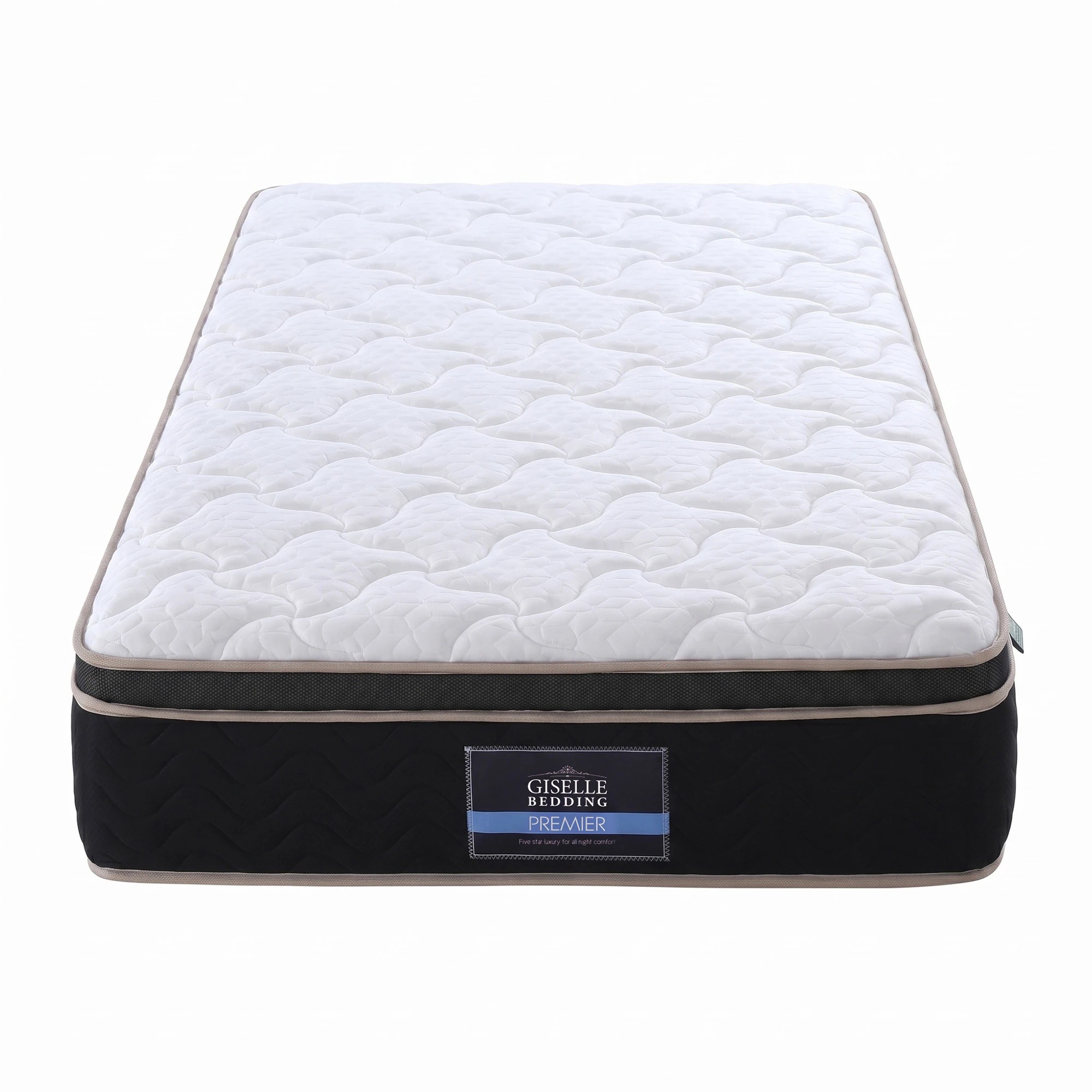 4 Giselle Bedding 35cm Mattress Firm with Copper Memory Foam and Edge Support - Single Bed - Multi, 4 of 9