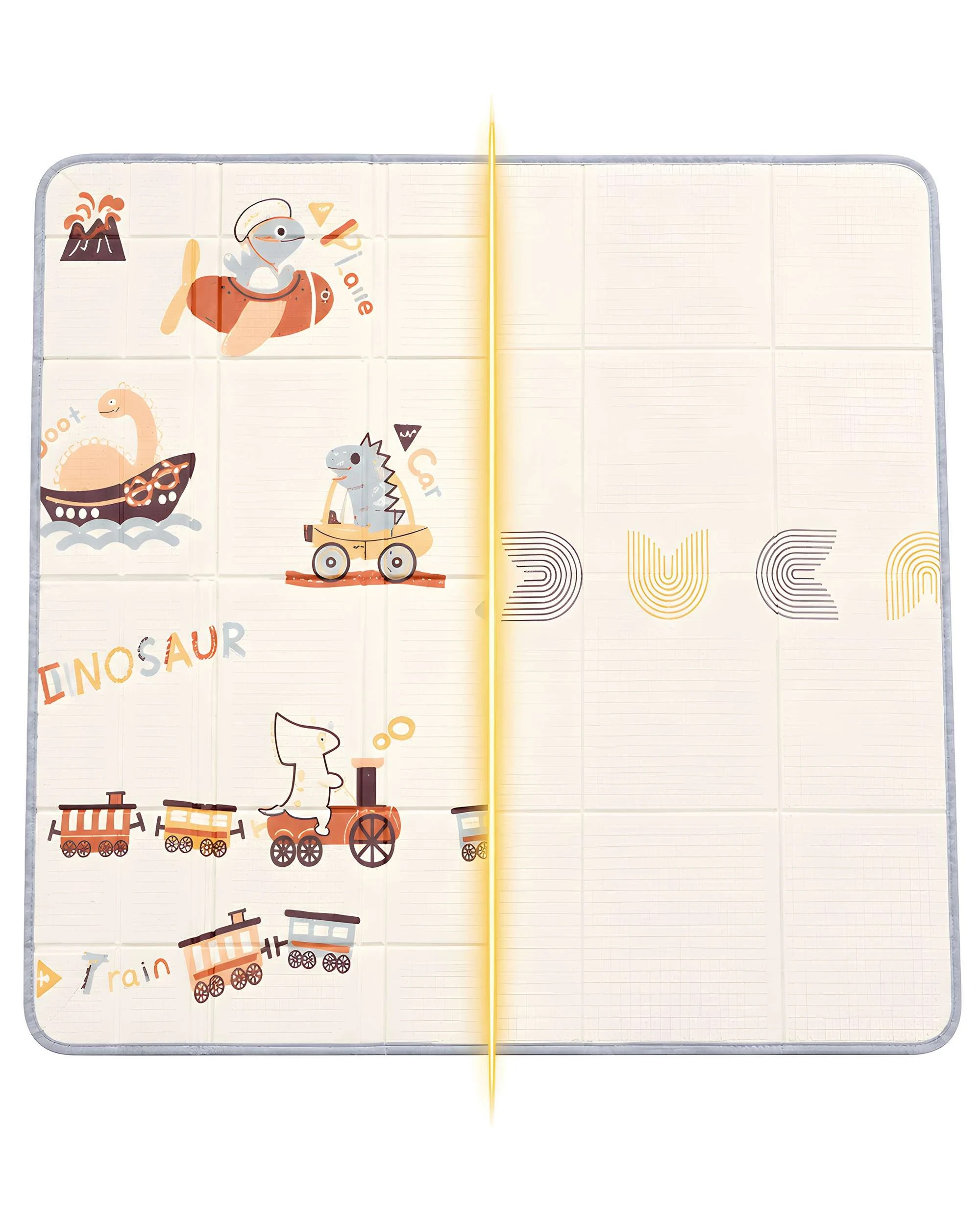 5 Playpals Reversible Baby Play Mat with Fold-Up Sides w/ Pit Balls XPE Foam 148x177cm, 5 of 8