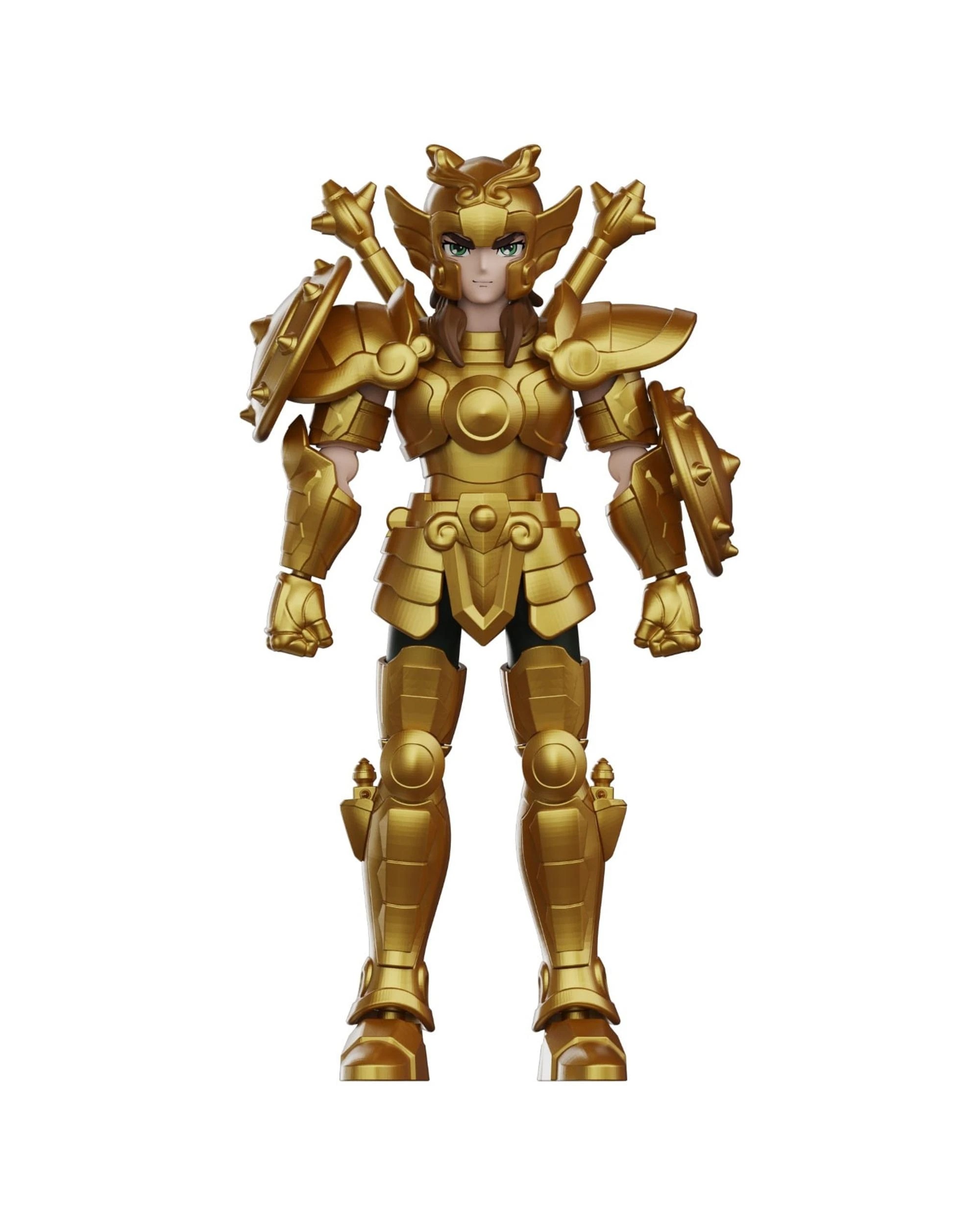 7 Blokees Saint Seiya Galaxy Version 02 The Legacy of The Gold Saints Model Kit Blind Box Full Case Set of 9, 7 of 10