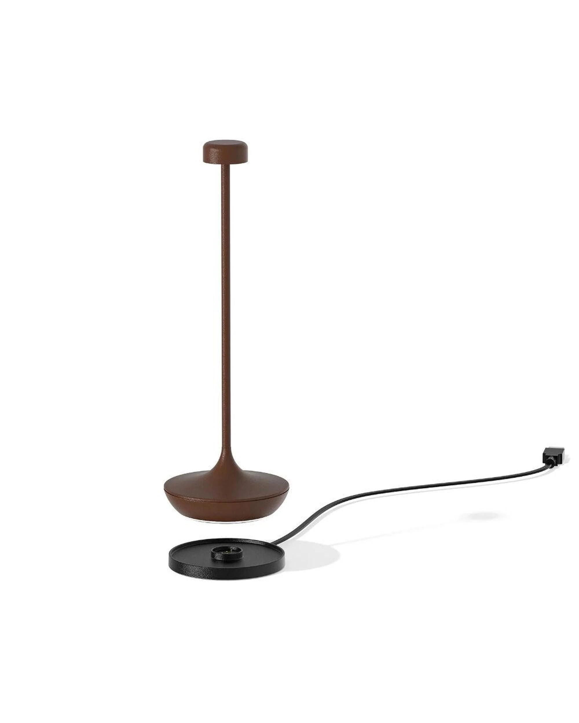 2 Lampa Deca Micro LED Dimmable Cordless Table Lamp Corten, 2 of 5