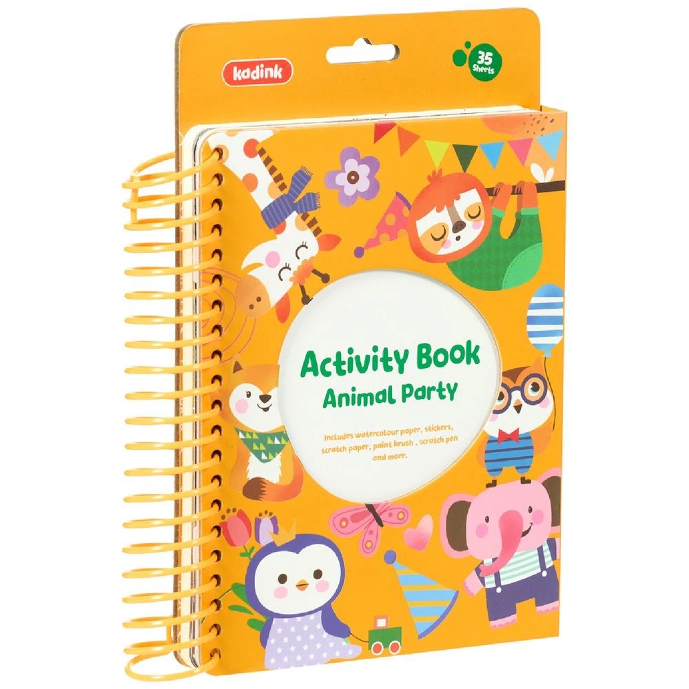 2 Kadink Activity Book Animal Party, 2 of 10