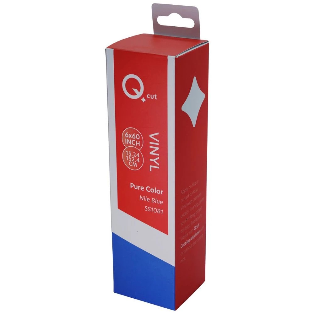 1 Qcut Classic Vinyl 6x6 Nile Blue, 1 of 3