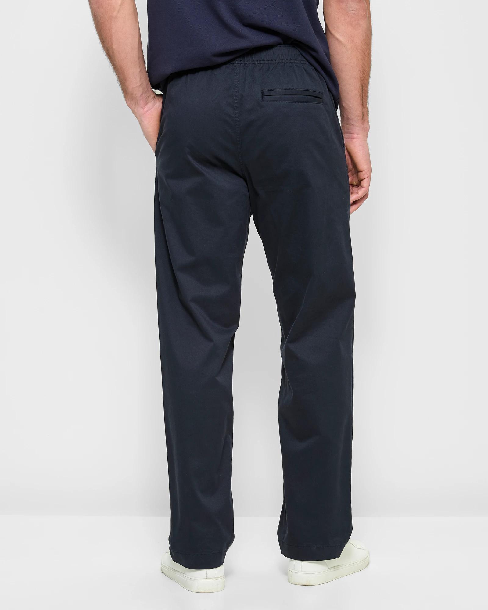 4 Target Australian Cotton Relaxed Chino Pants NAVY BLUE, 4 of 5