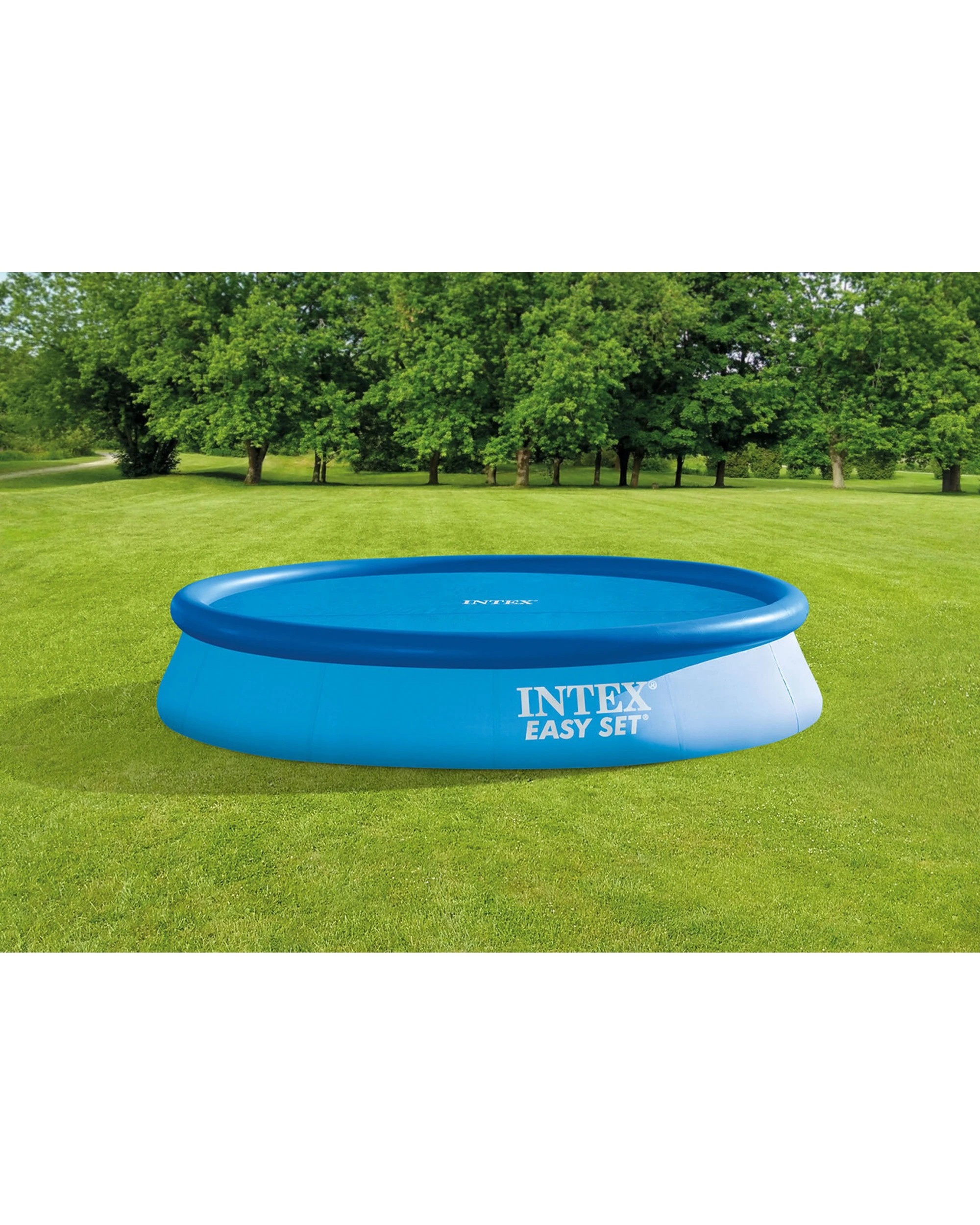 2 Intex Above Ground Solar Outdoor Pool Cover - Blue, 2 of 5