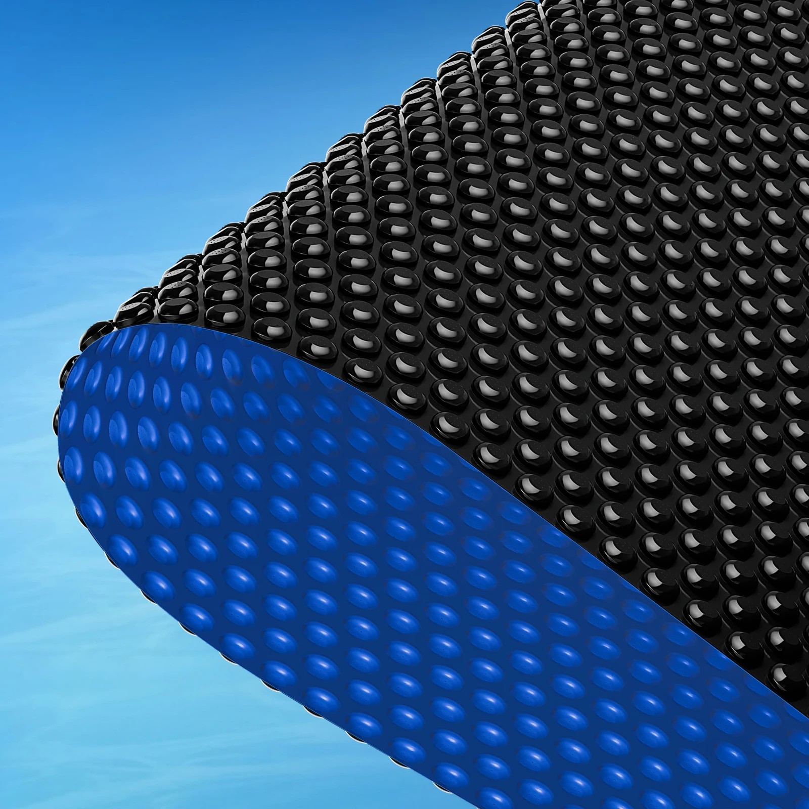 5 Alfordson Pool Cover 600 Microns Solar Blanket Swimming Isothermal 7X3.5M - Black, 5 of 5