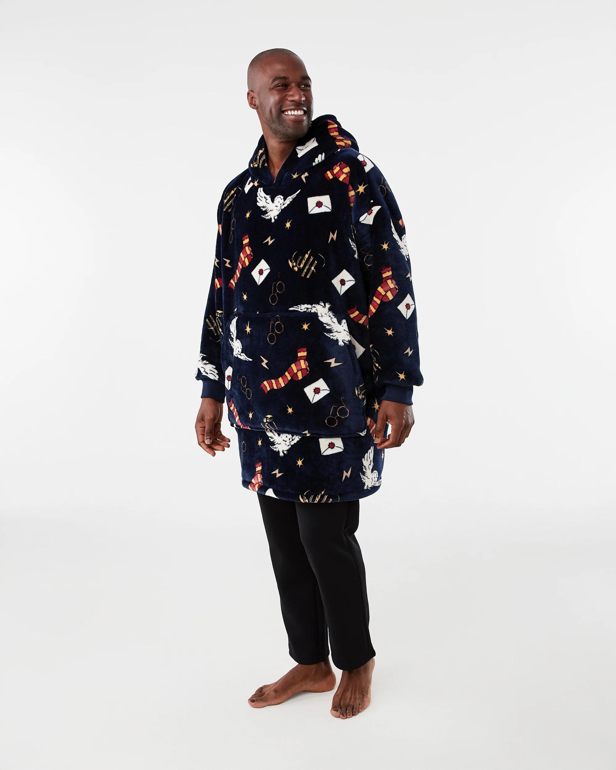 2 Harry Potter License Pullover Gown Nvy Hp, 2 of 7