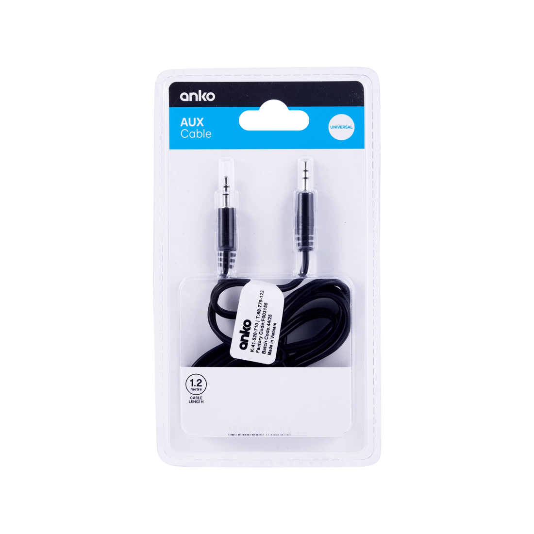 5 3.5mm AUX Cable - 1.2m, 5 of 5