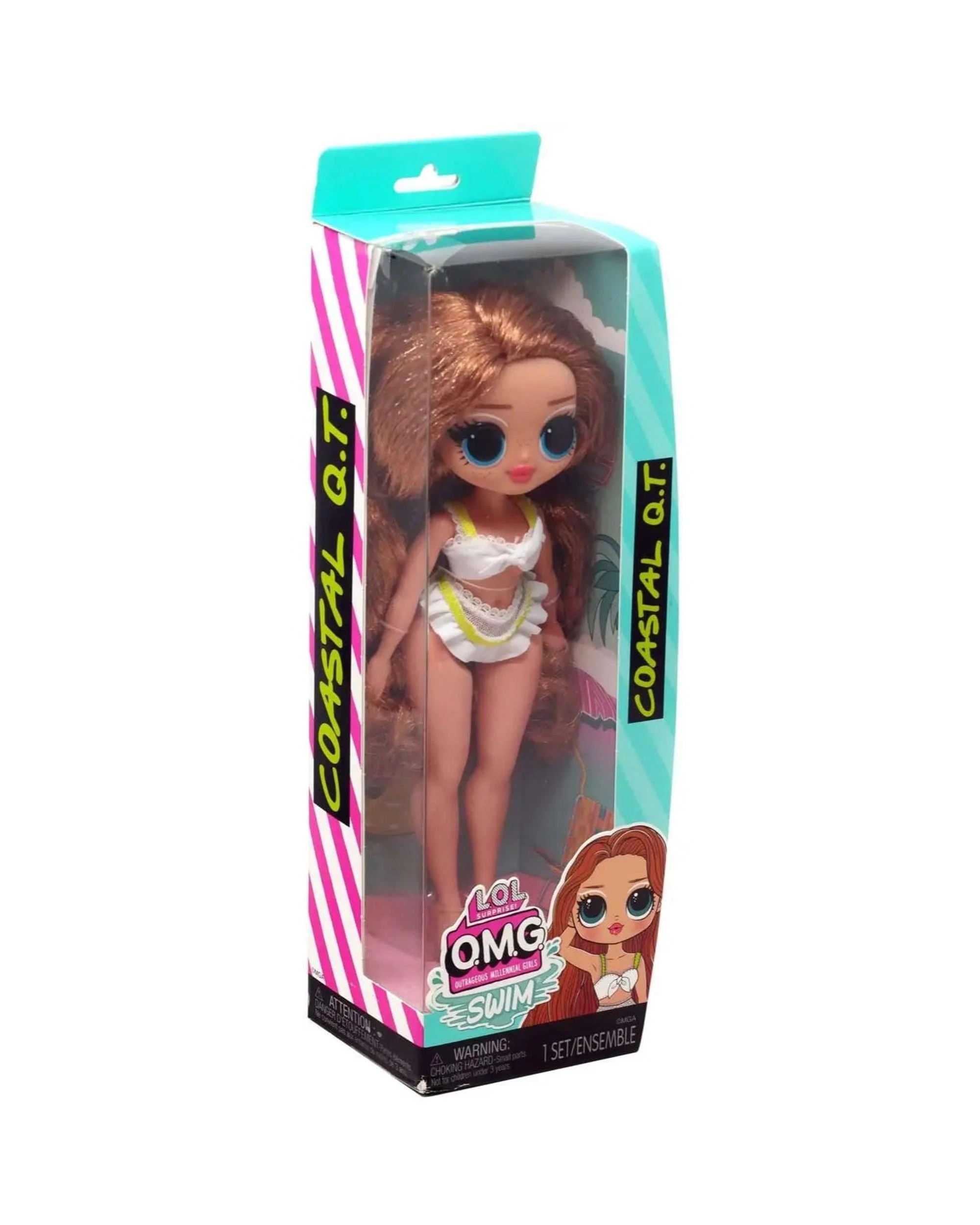 2 L.O.L. Surprise O.M.G. Swim Coastal Q.T. Doll, 2 of 4