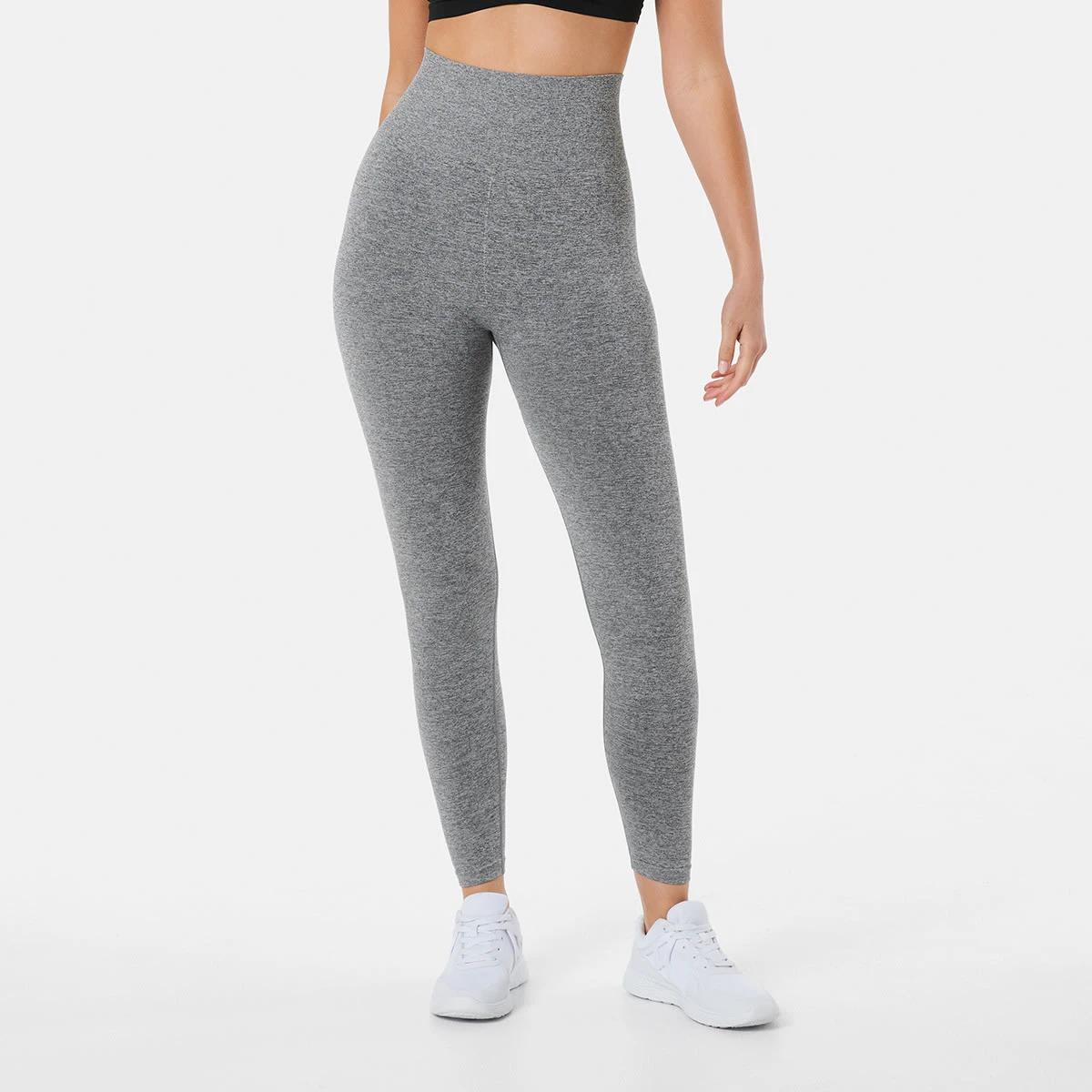 1 Active Womens Full Length Seamfree Table Studio Leggings Grey Mrl, 1 of 5