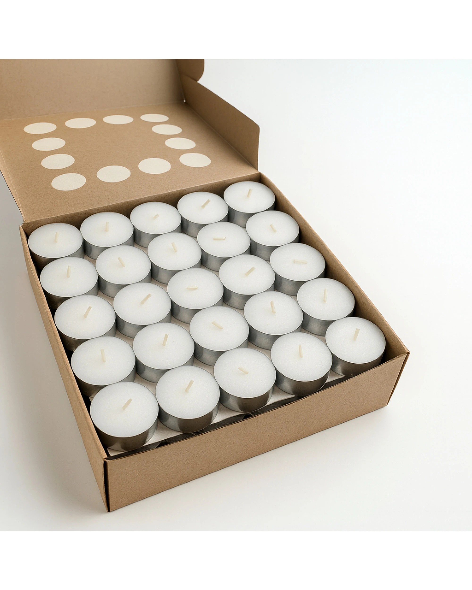 1 BR Home Tea Light Candles 100-Pack with 9-Hour Burn Time, 1 of 5