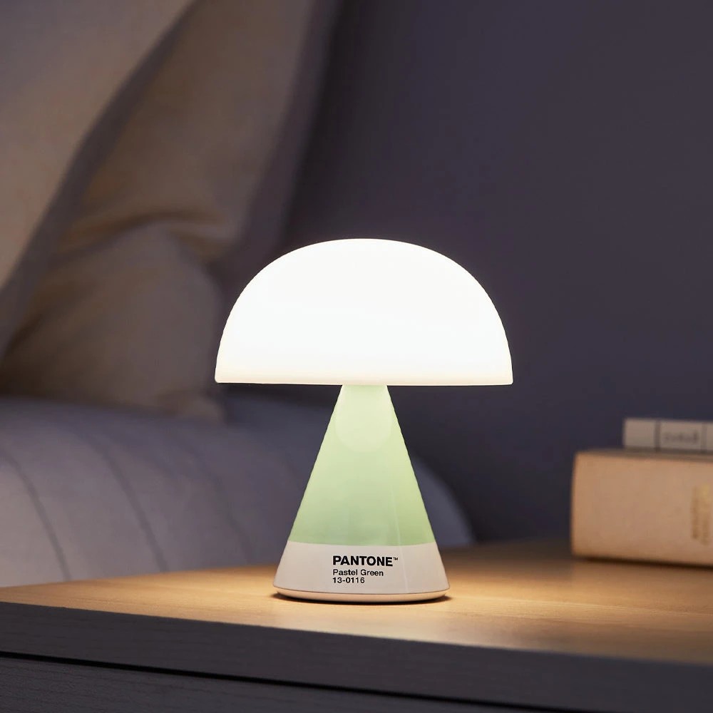 2 Lexon Mina M Medium Portable Led Lamp PANTONE - Green, 2 of 5