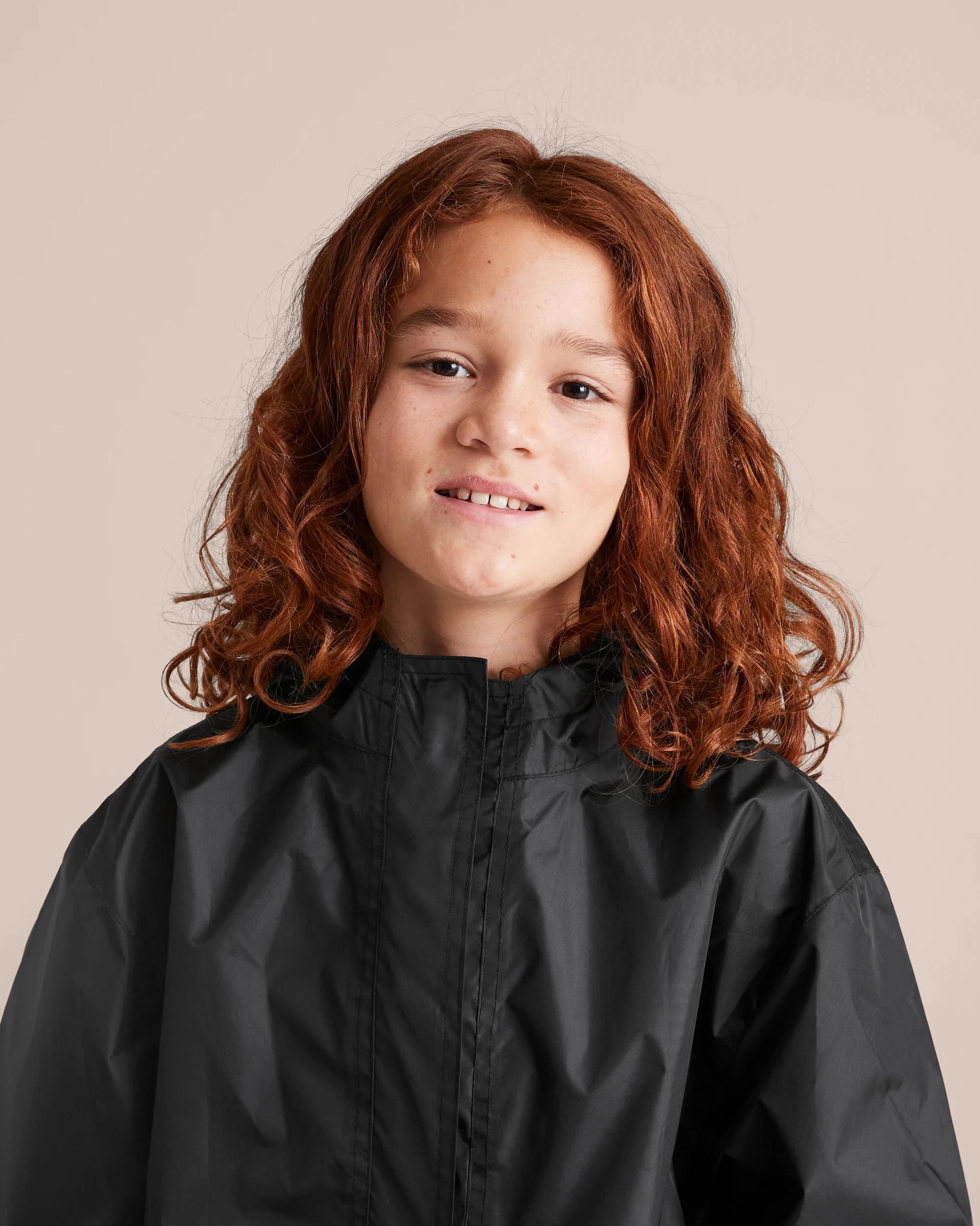 7 Target Kids Unisex Spray Jacket BLACK, 7 of 10