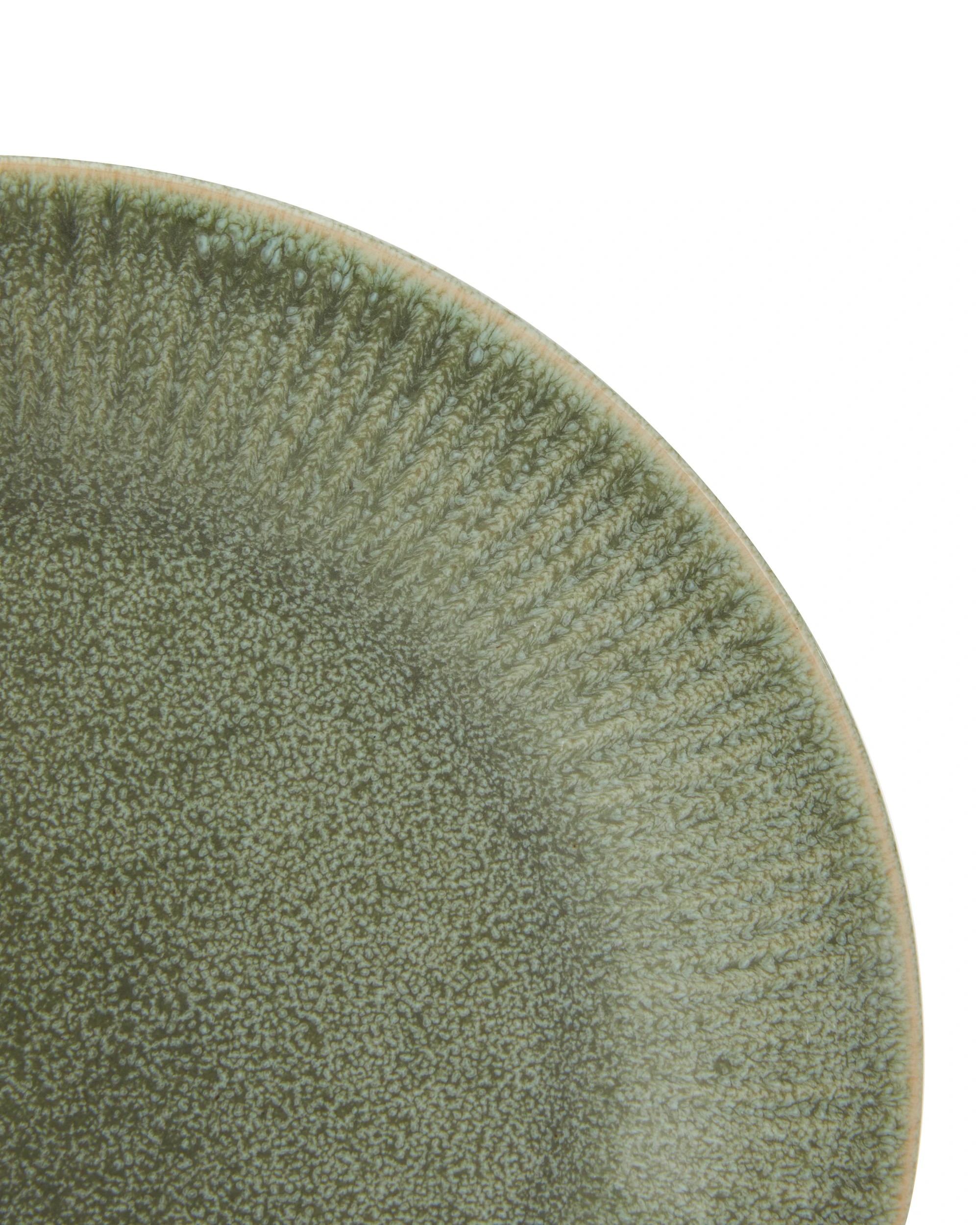 2 Green Lotus Side Plate, 2 of 4