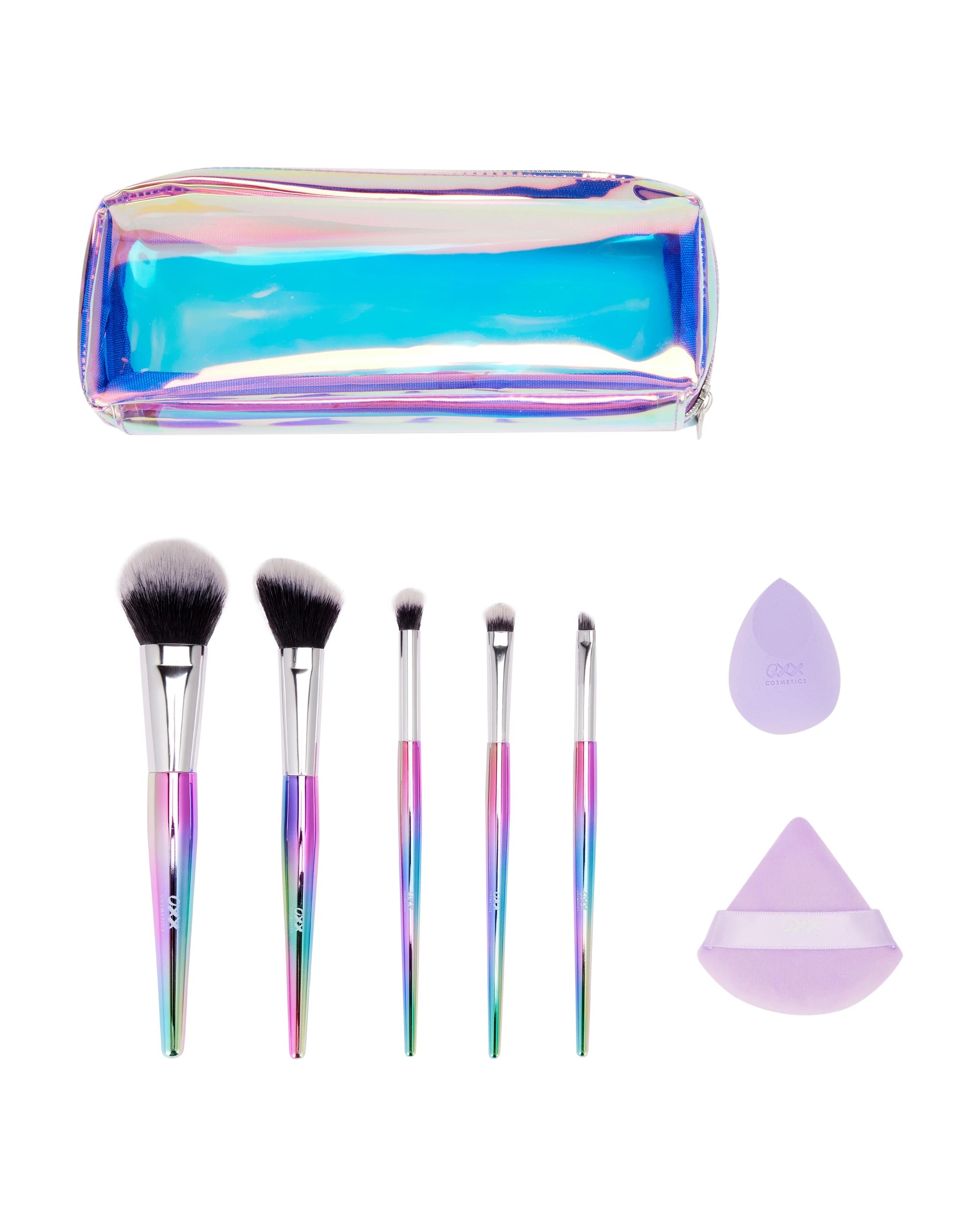 2 OXX Cosmetics 8 Piece Face and Eye Brush Set, 2 of 6