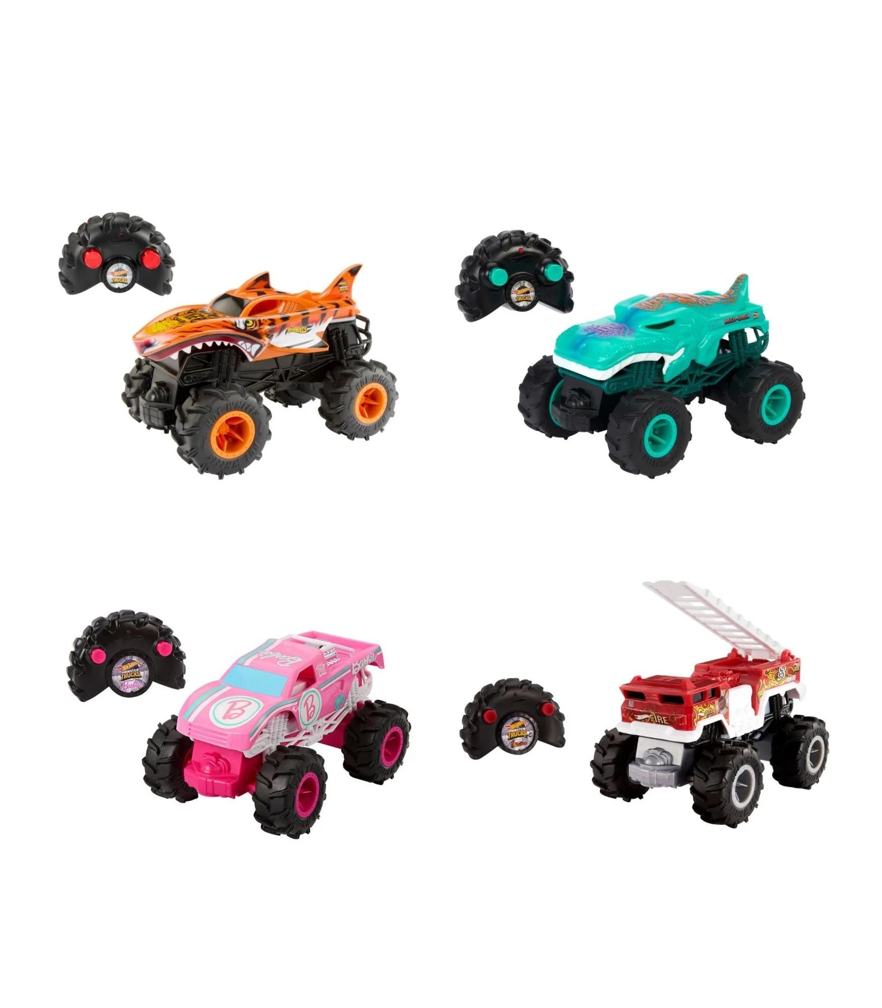 1 Hot Wheels RC Monster Trucks 1:24 Scale - Assorted* - Multi, 1 of 5