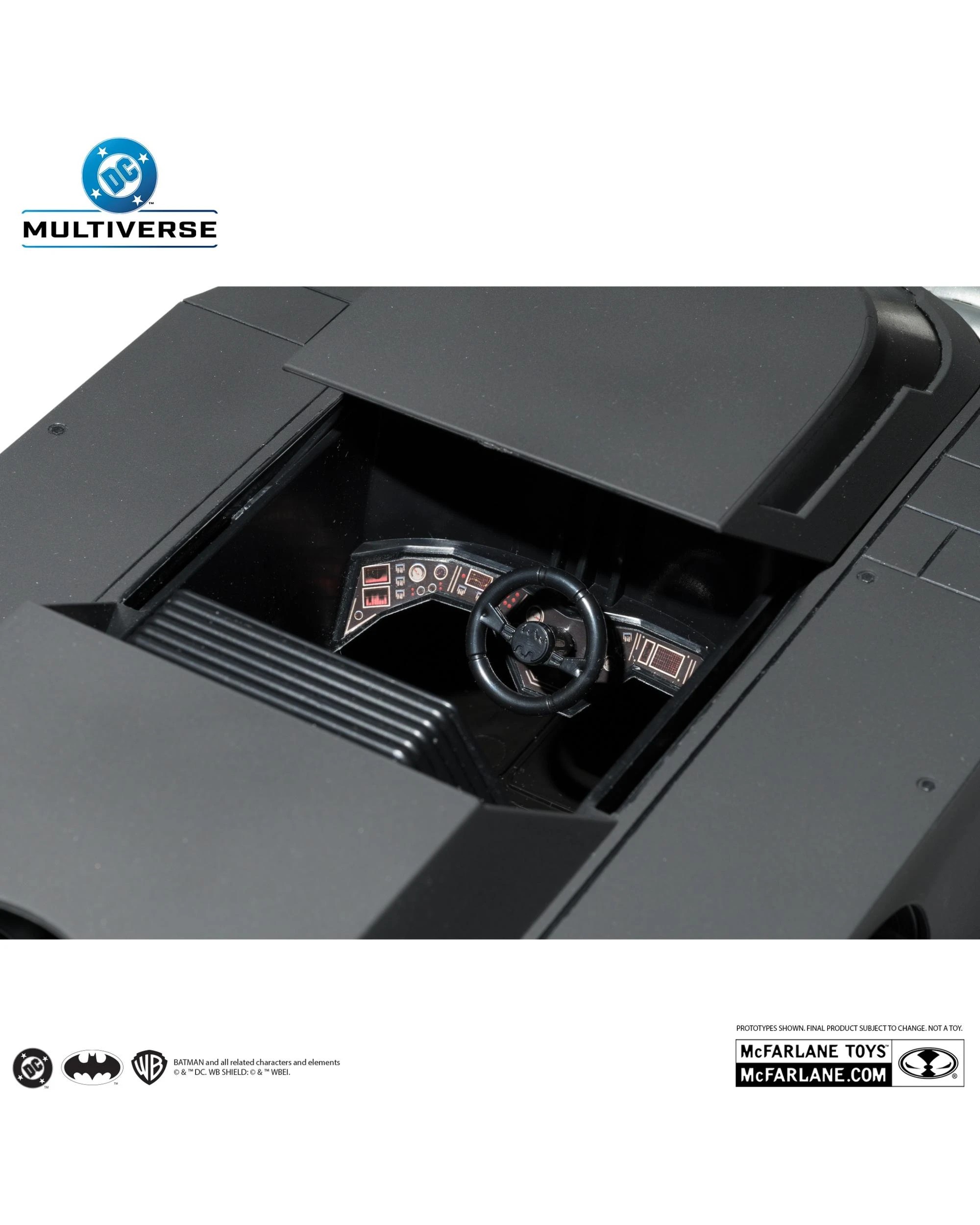6 DC Multiverse DC Rebirth Batmobile Vehicle for 7 inch Scale Figures, 6 of 10