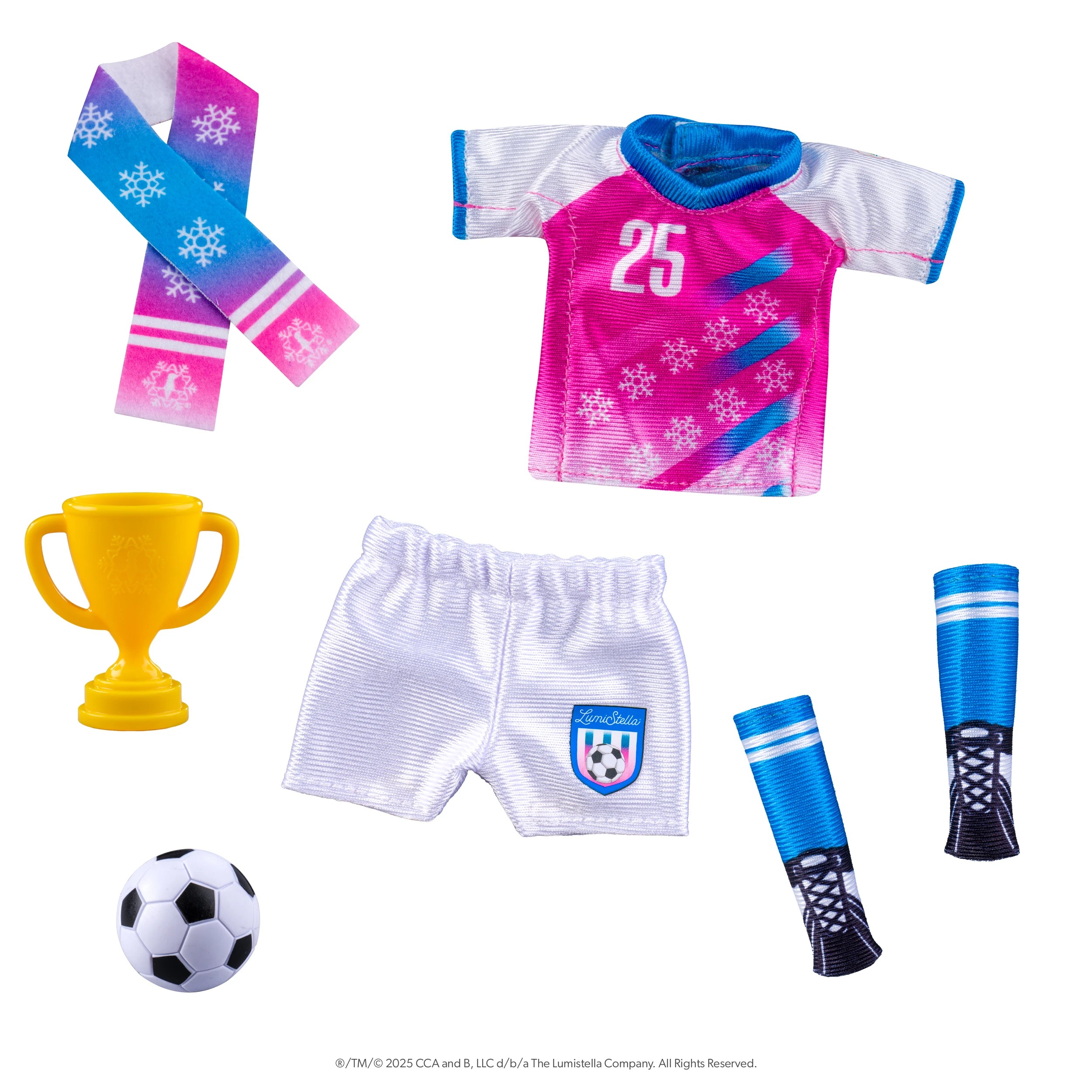 3 The Elf on the Shelf Polar Props: Soccer Kit, 3 of 5