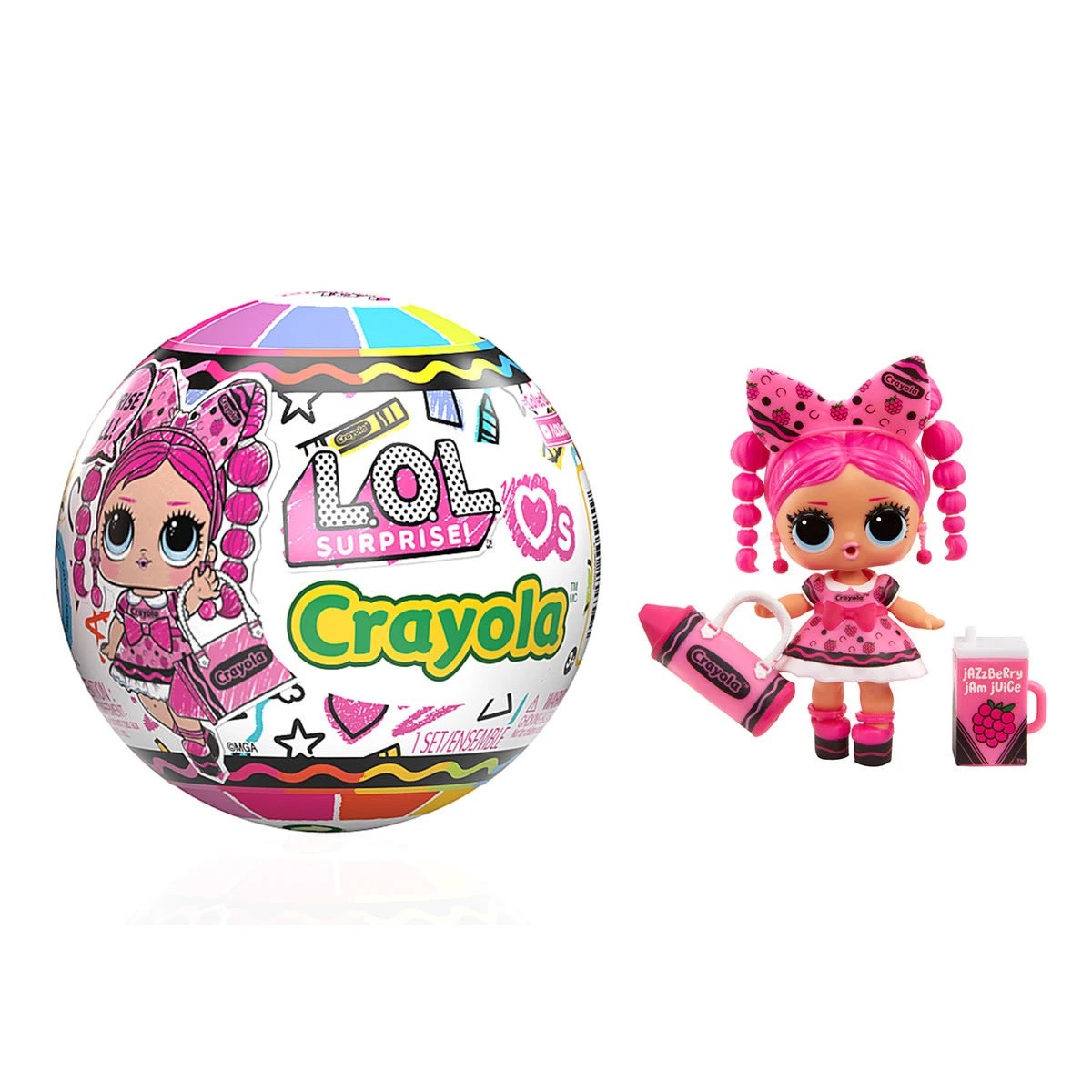 1 L.O.L. Surprise! Loves Crayola Tots - Assorted, 1 of 7