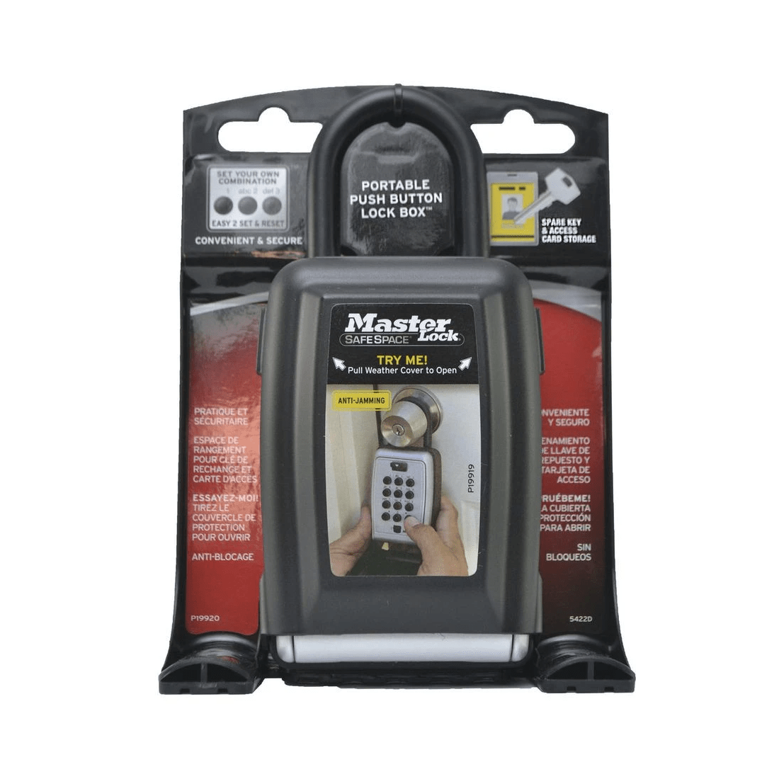 10 Master Lock Portable Combination Lock Key Safe, 10 of 10