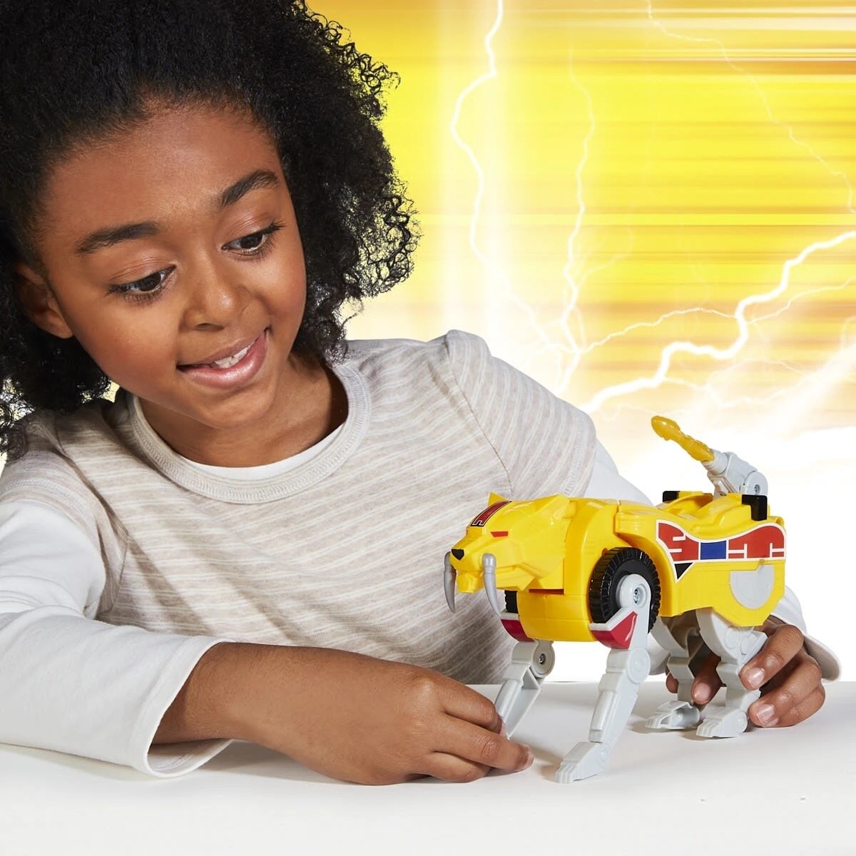 7 Mighty Morphin Power Rangers Re-Ignition Combinable Dinozord Toy - Assorted, 7 of 9