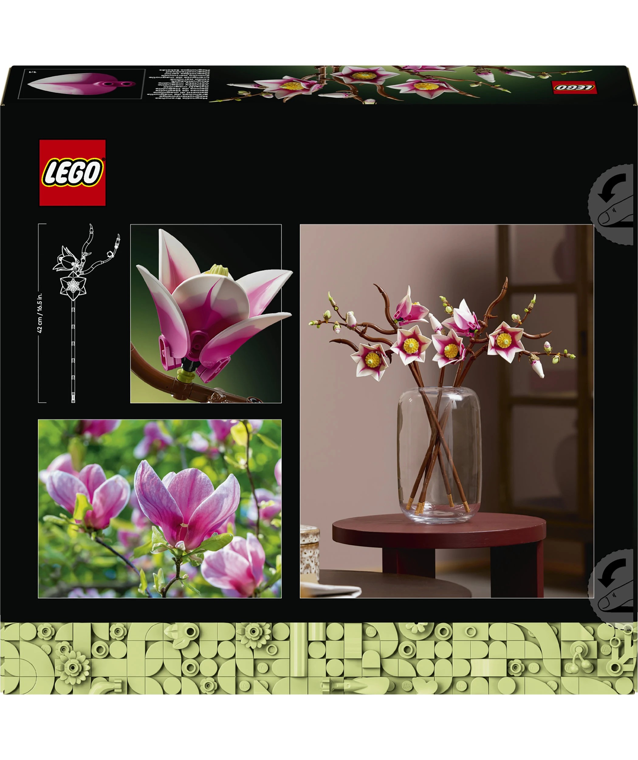 10 LEGO Botanicals Magnolia Branches 11510, 10 of 10