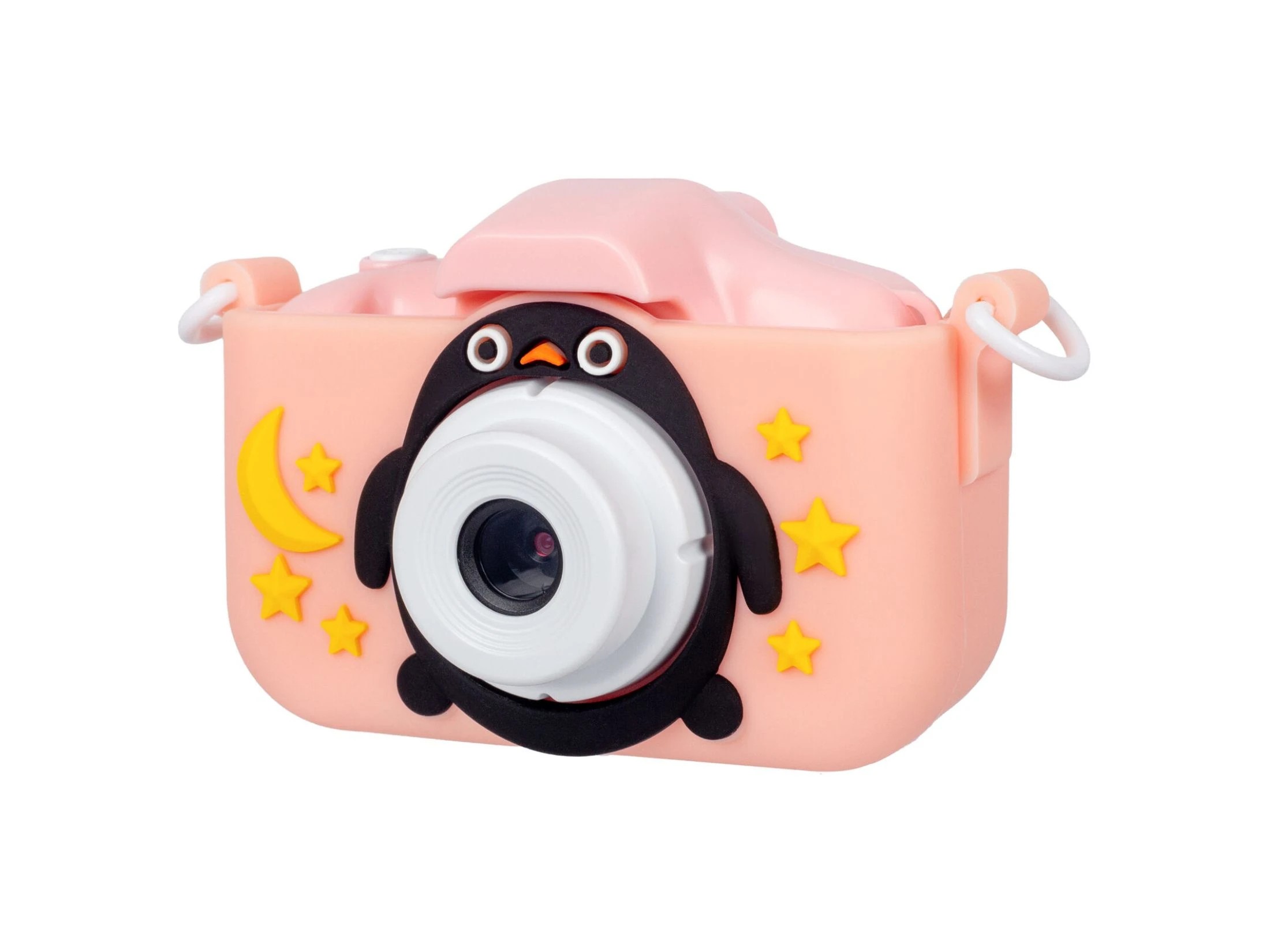 1 Lenoxx Kids Digital Dual Lens Camera, 4x Zoom and HD Video Recording, Pink, 1 of 3
