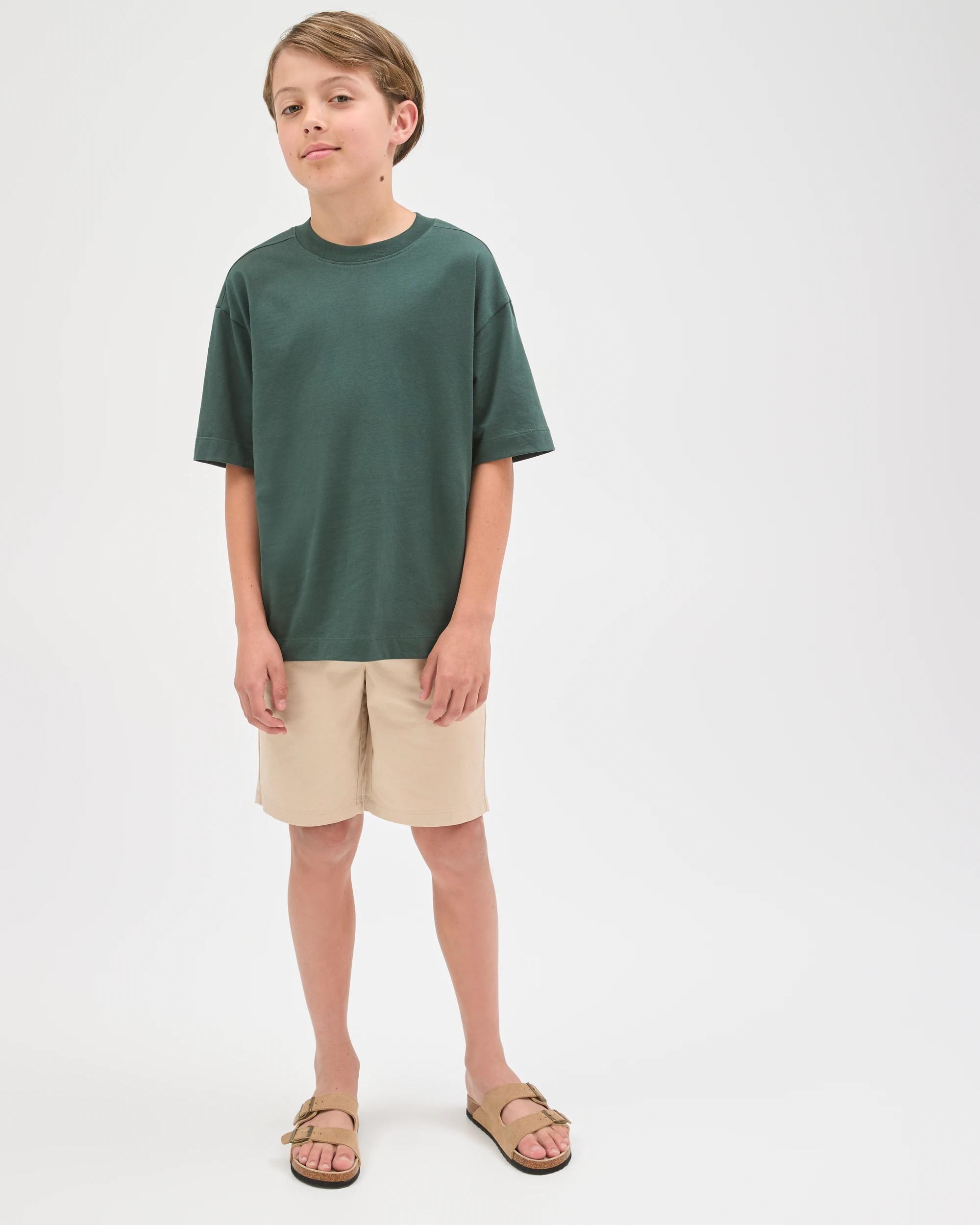 1 Target Kids Cotton Chino Shorts TAN, 1 of 7