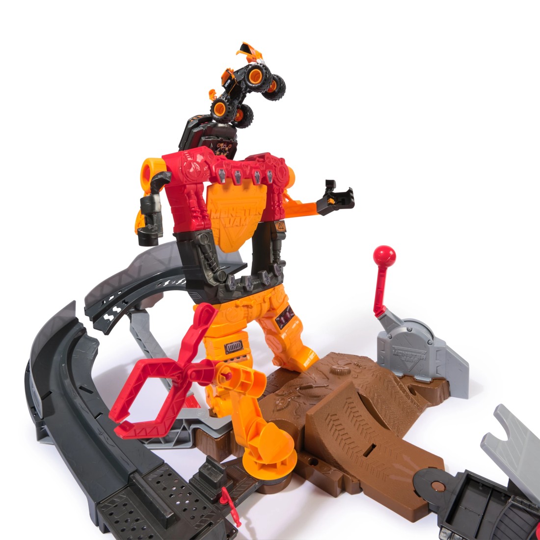 8 Monster Jam 1:64 Smash & Bash Smashbot Playset, 8 of 8