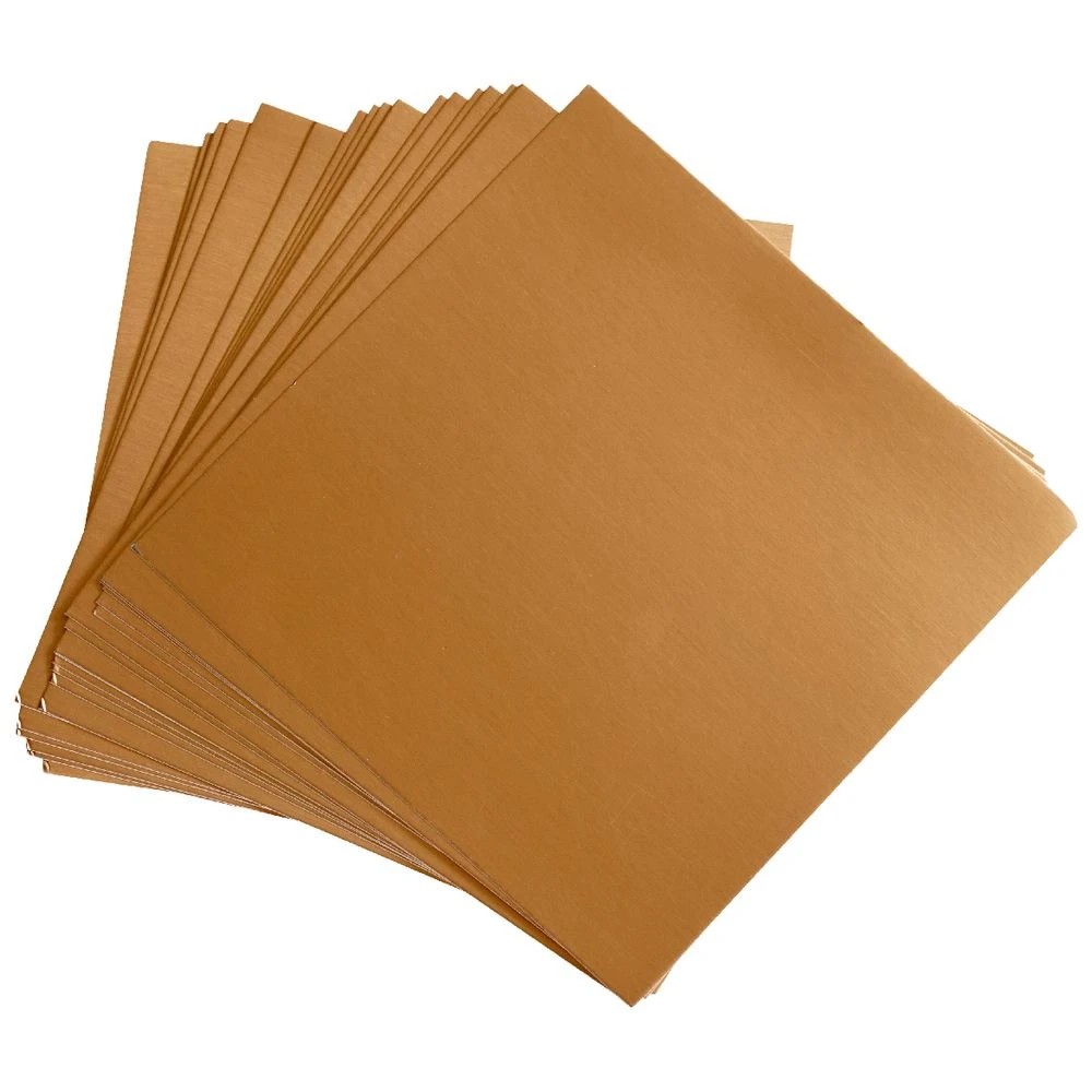 2 Qcut Specialty Cardstock Rose Gold Foil 20 Pack, 2 of 2