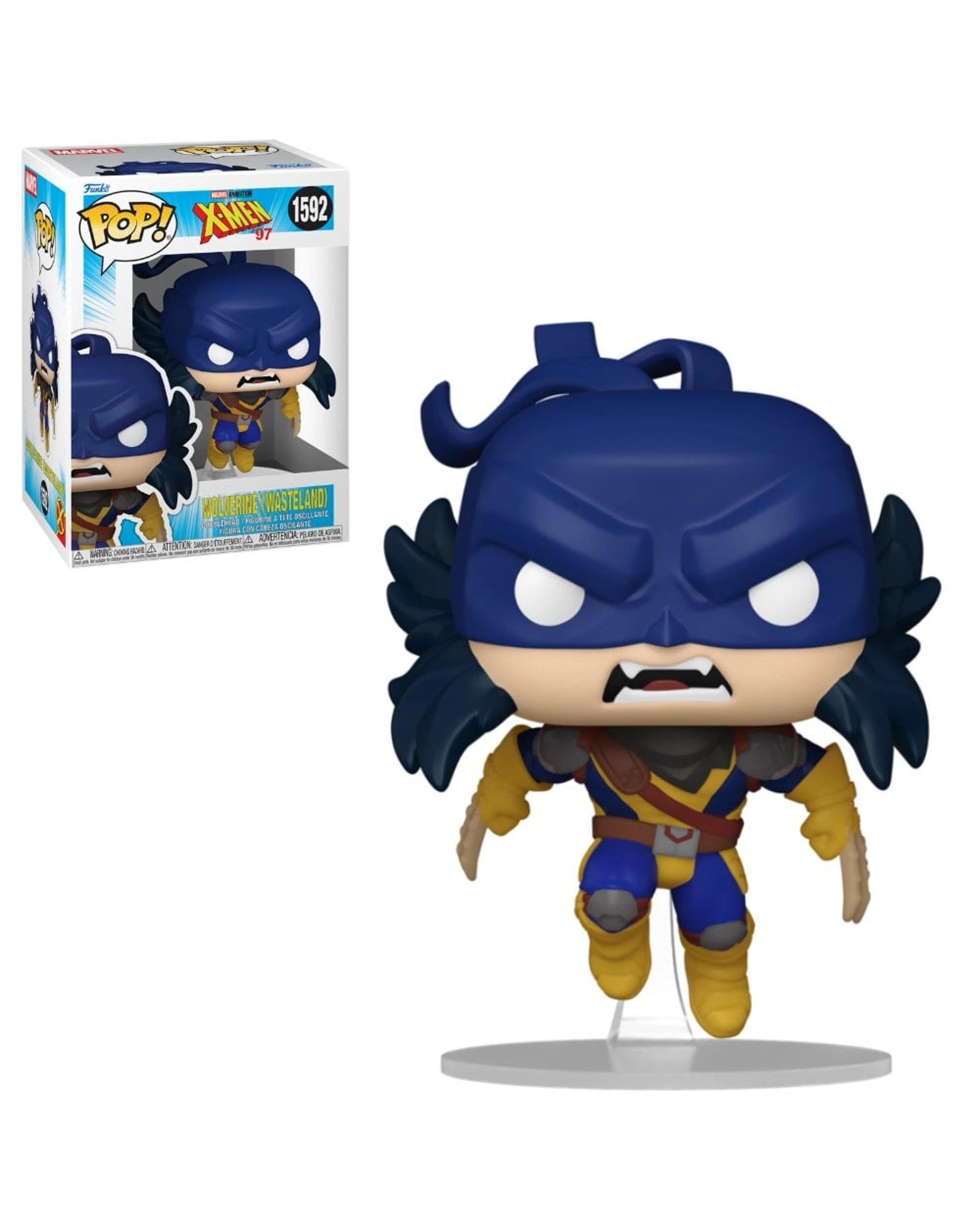 1 Marvel X-Men 97 Wolverine - Wasteland -  Bobblehead Funko POP! Vinyl, 1 of 3