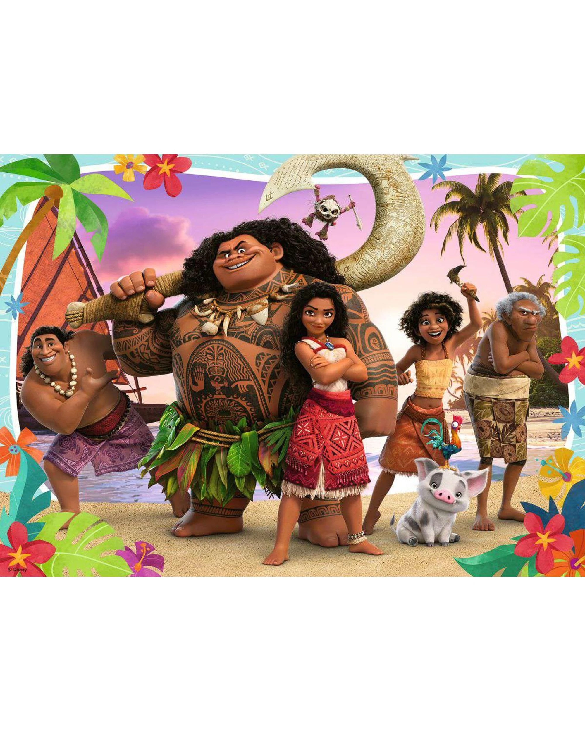 3 Ravensburger Disney Moana 2 Bumper Pack 4 x 100 Piece Jigsaw Puzzle, 3 of 5