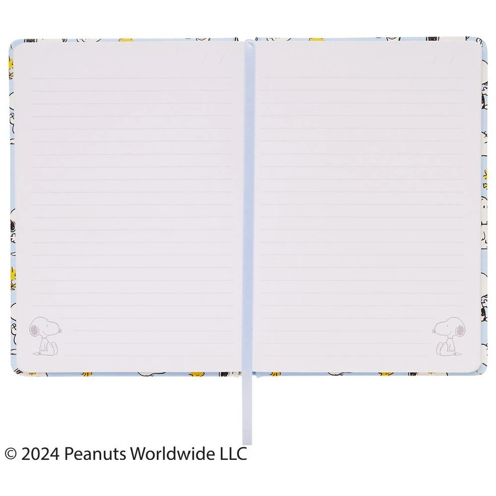 3 Snoopy A5 Hard Cover Notebook 192 Page Blue, 3 of 5