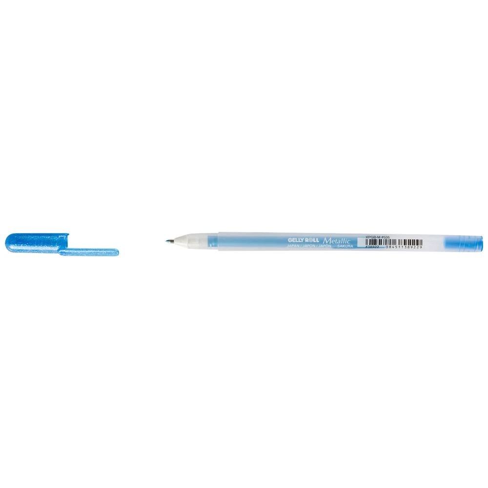 1 Sakura Gelly Roll Gel Pen Metallic Blue, 1 of 3