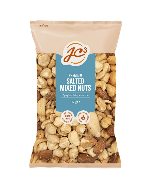 JC's Mixed Salted Nuts 350g